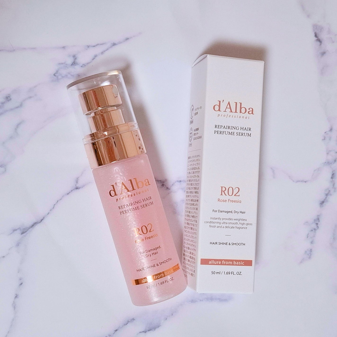 プロフェッショナルリペアリングヘアパヒュームセラム/ダルバ/ヘアミストを使ったクチコミ(1枚目)