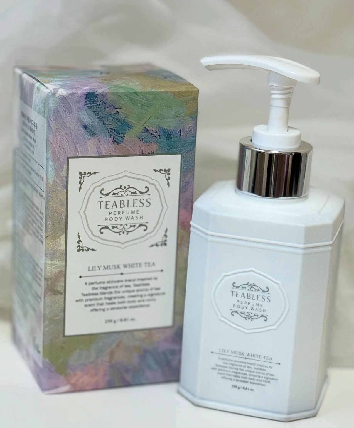 パフュームボディウォッシュ リリームスクホワイトティー/TEABLESS/ボディソープを使ったクチコミ（1枚目）