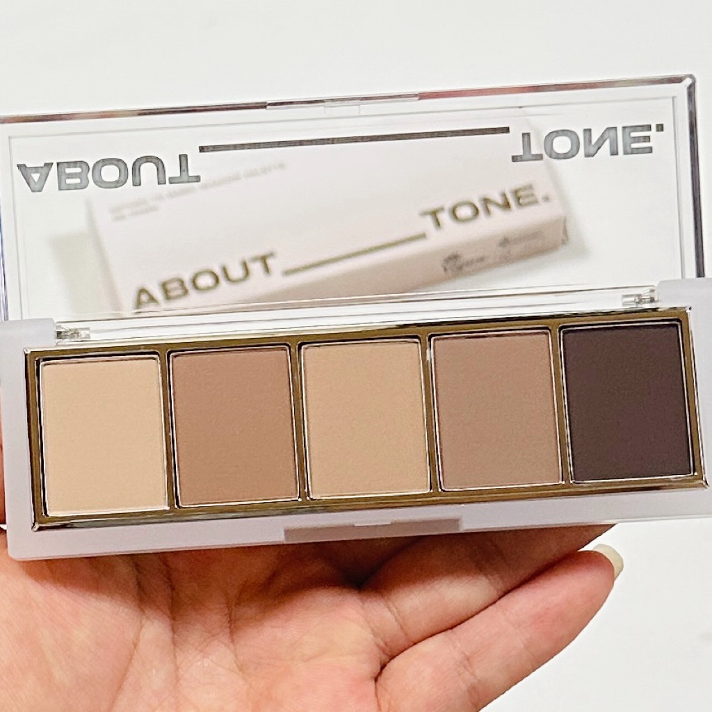 リターントゥーベーシックシャドウパレット/ABOUT TONE/アイシャドウパレットを使ったクチコミ（3枚目）