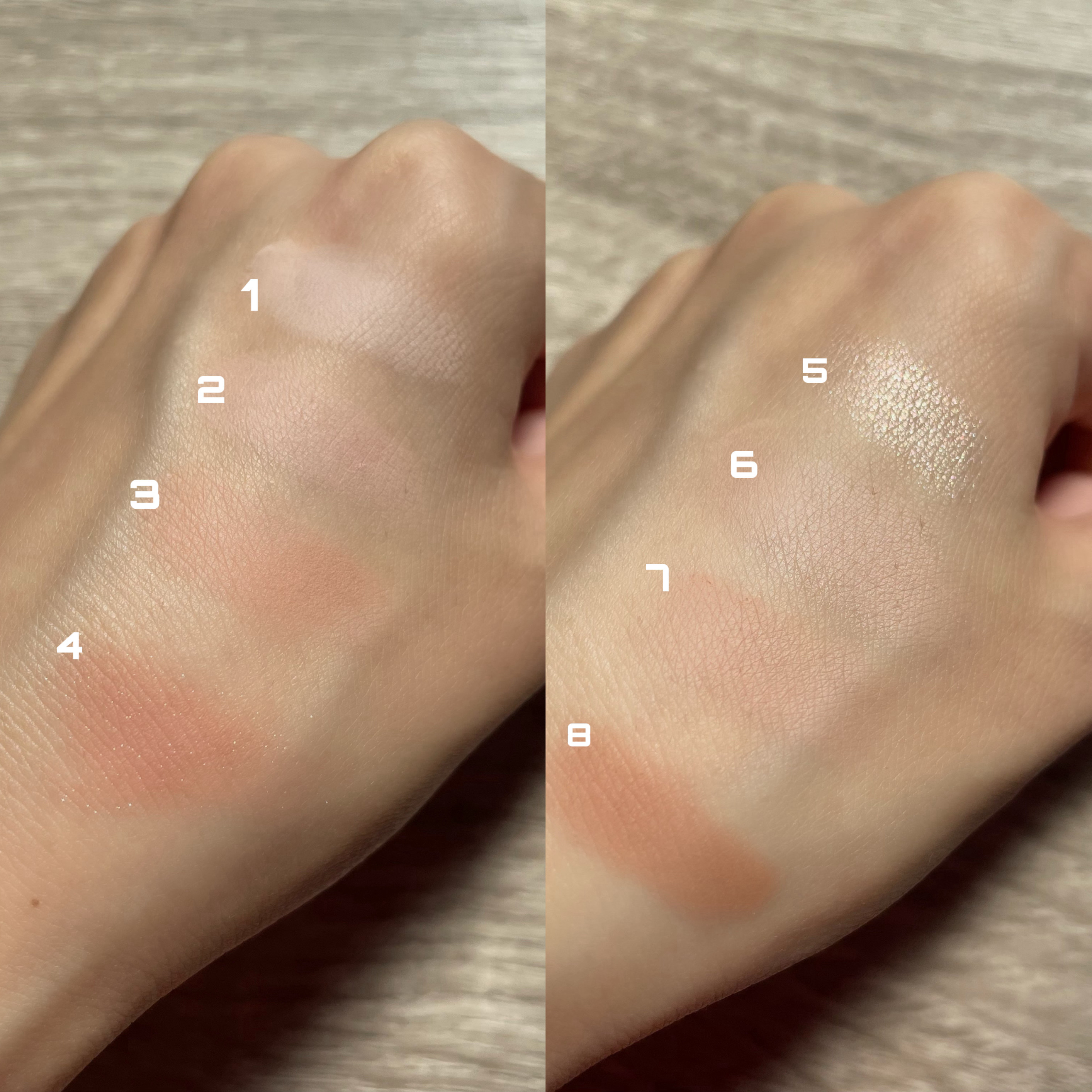 ソフトブラーリングアイパレット/wakemake/アイシャドウパレットを使ったクチコミ（3枚目）