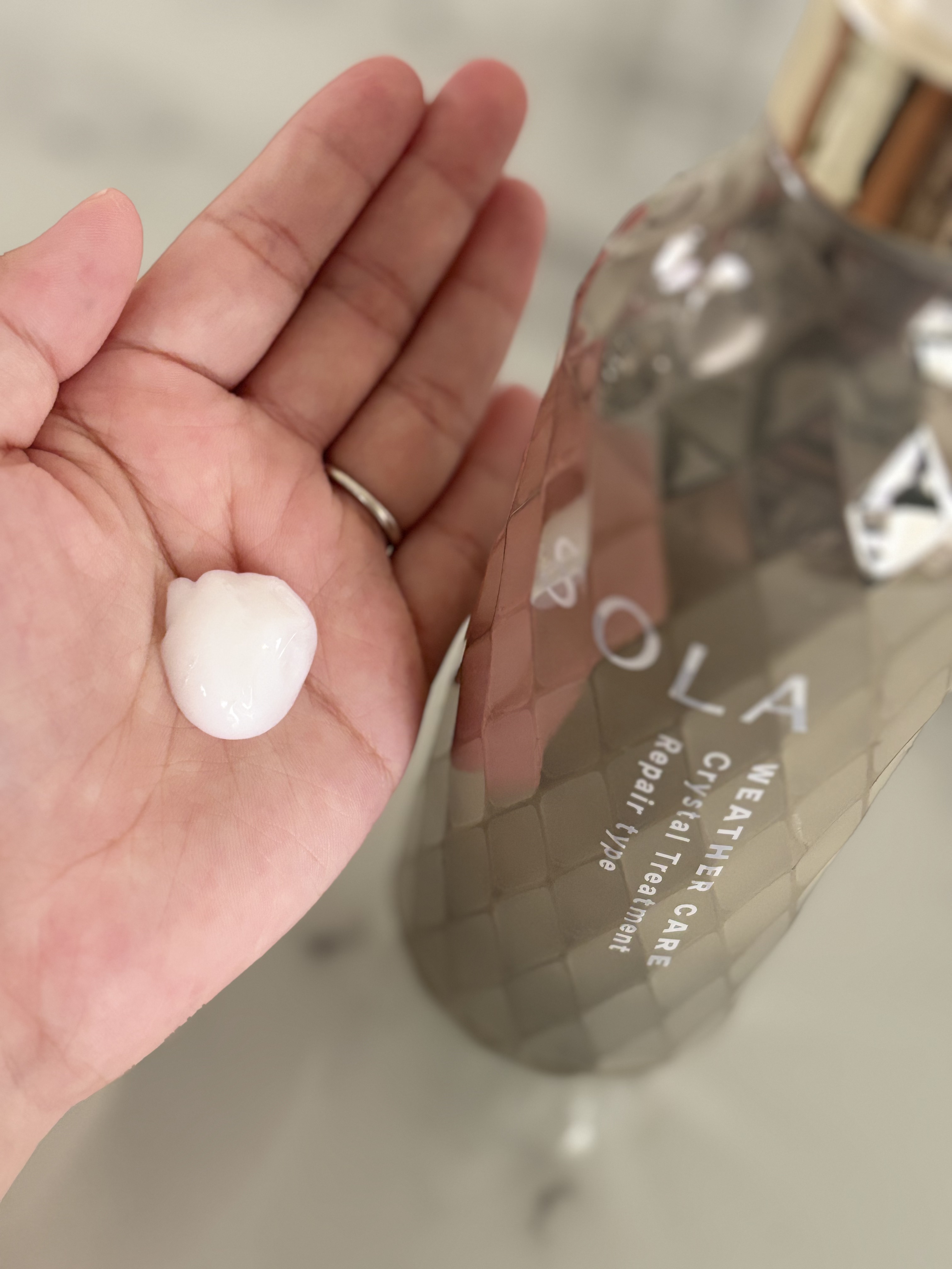 ソラ ウェザーケア クリスタル シャンプー/ヘアトリートメント リペアタイプ/SOLA WEATHER CARE/市販シャンプーを使ったクチコミ（3枚目）