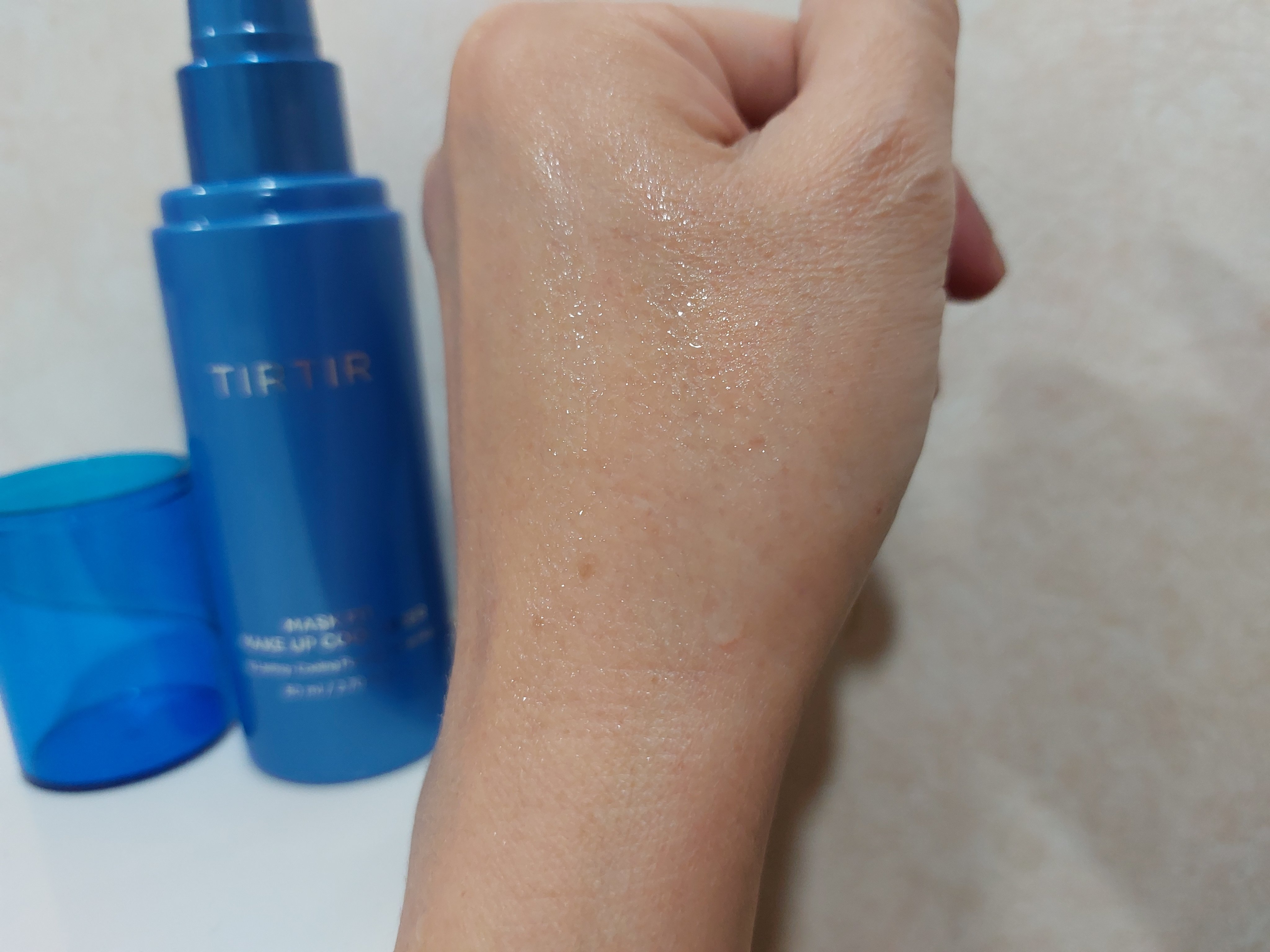 マスクフィットメイクアップ クールフィクサー/TIRTIR(ティルティル)/フィックスミストを使ったクチコミ（2枚目）
