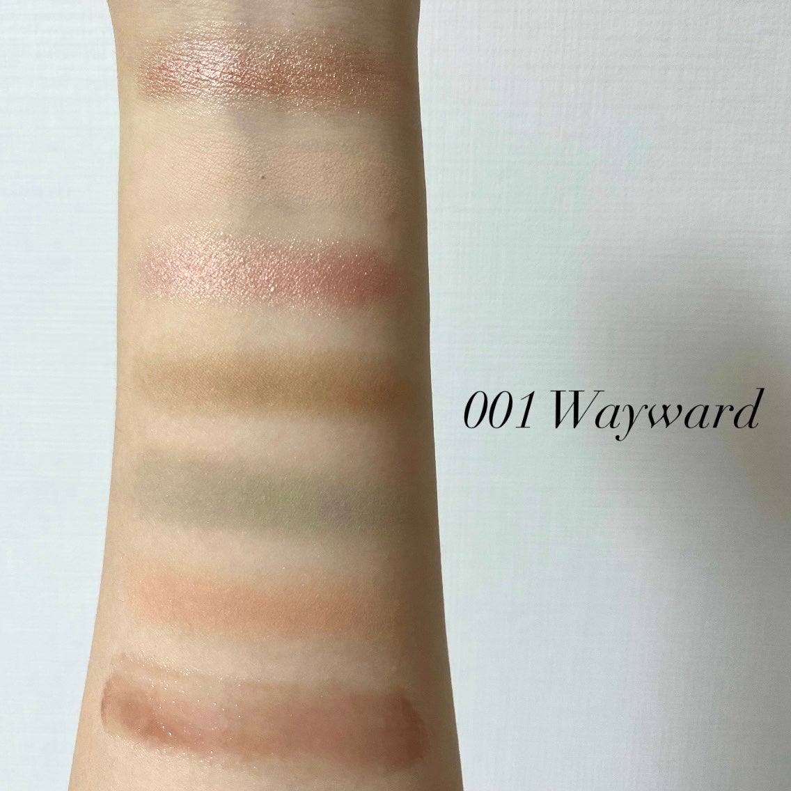 アンボイスドアイシャドウパレット/ArteSinsa/アイシャドウパレットを使ったクチコミ(4枚目)