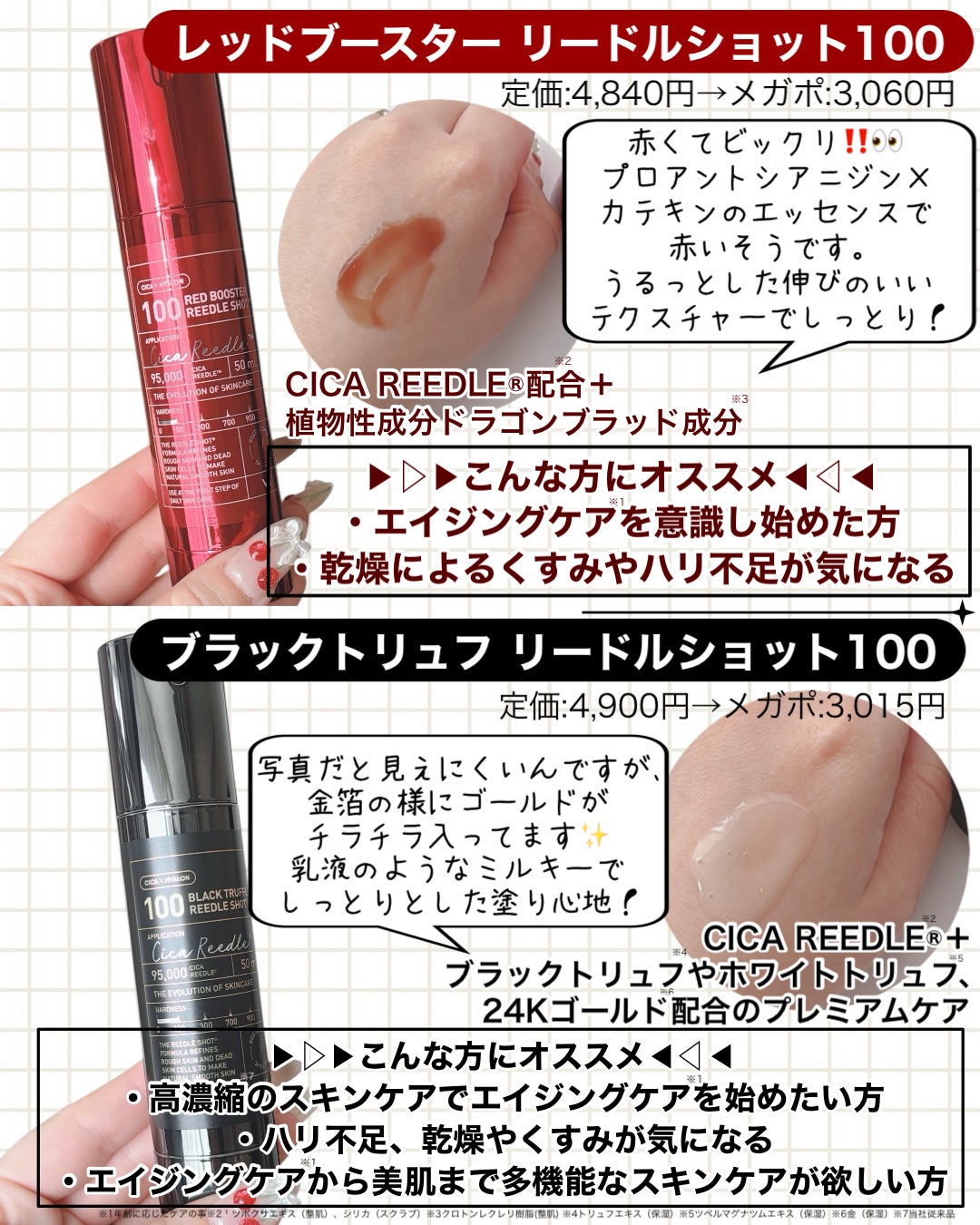 リードルショット100/VT/美容液を使ったクチコミ(6枚目)