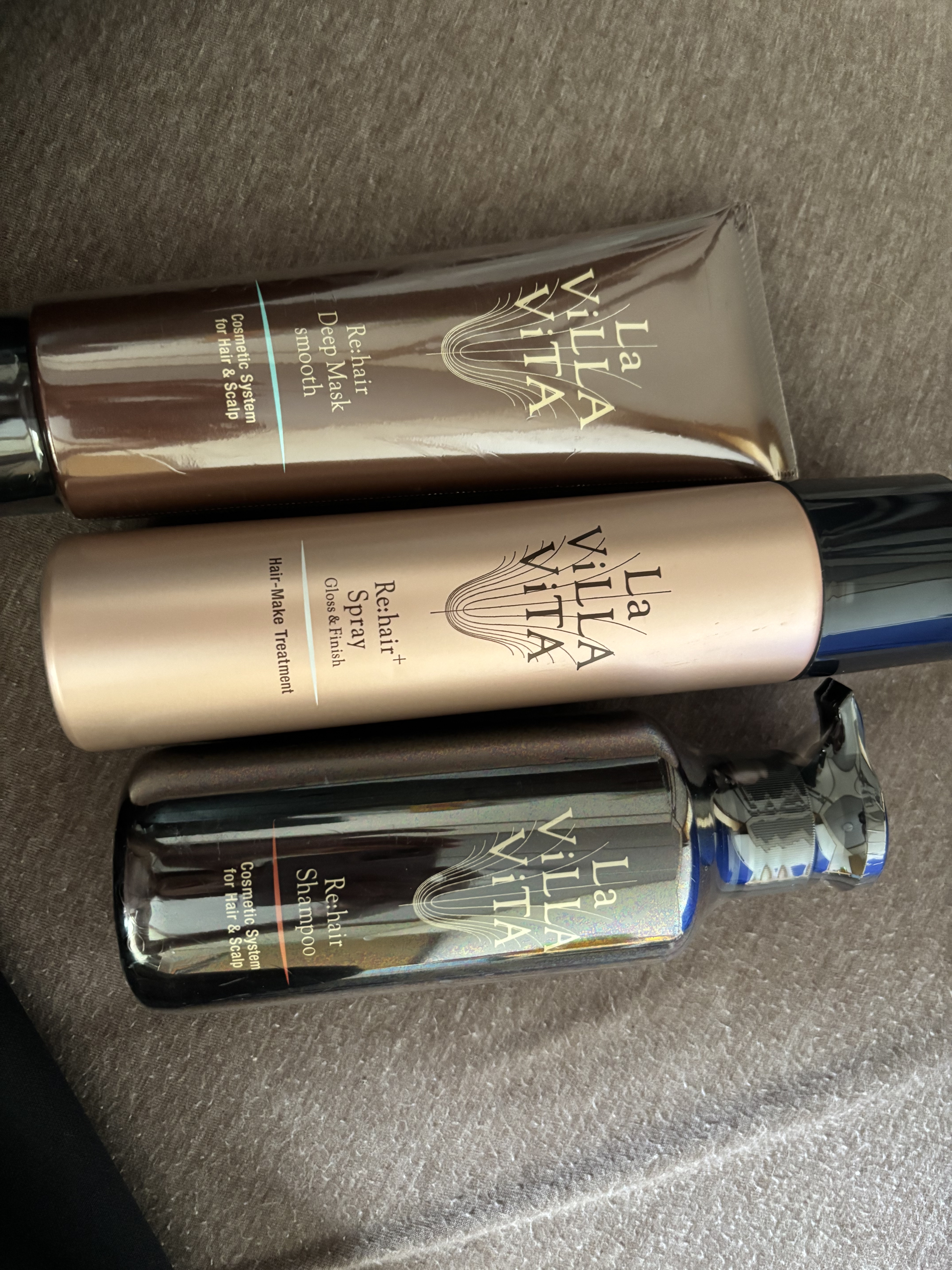 リ・ヘア ディープマスク スムース/La ViLLA ViTA/ヘアマスク・ヘアパックを使ったクチコミ（1枚目）