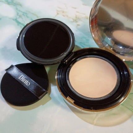 ブラーグローイクッション/Dinto/クッションファンデーションを使ったクチコミ(2枚目)