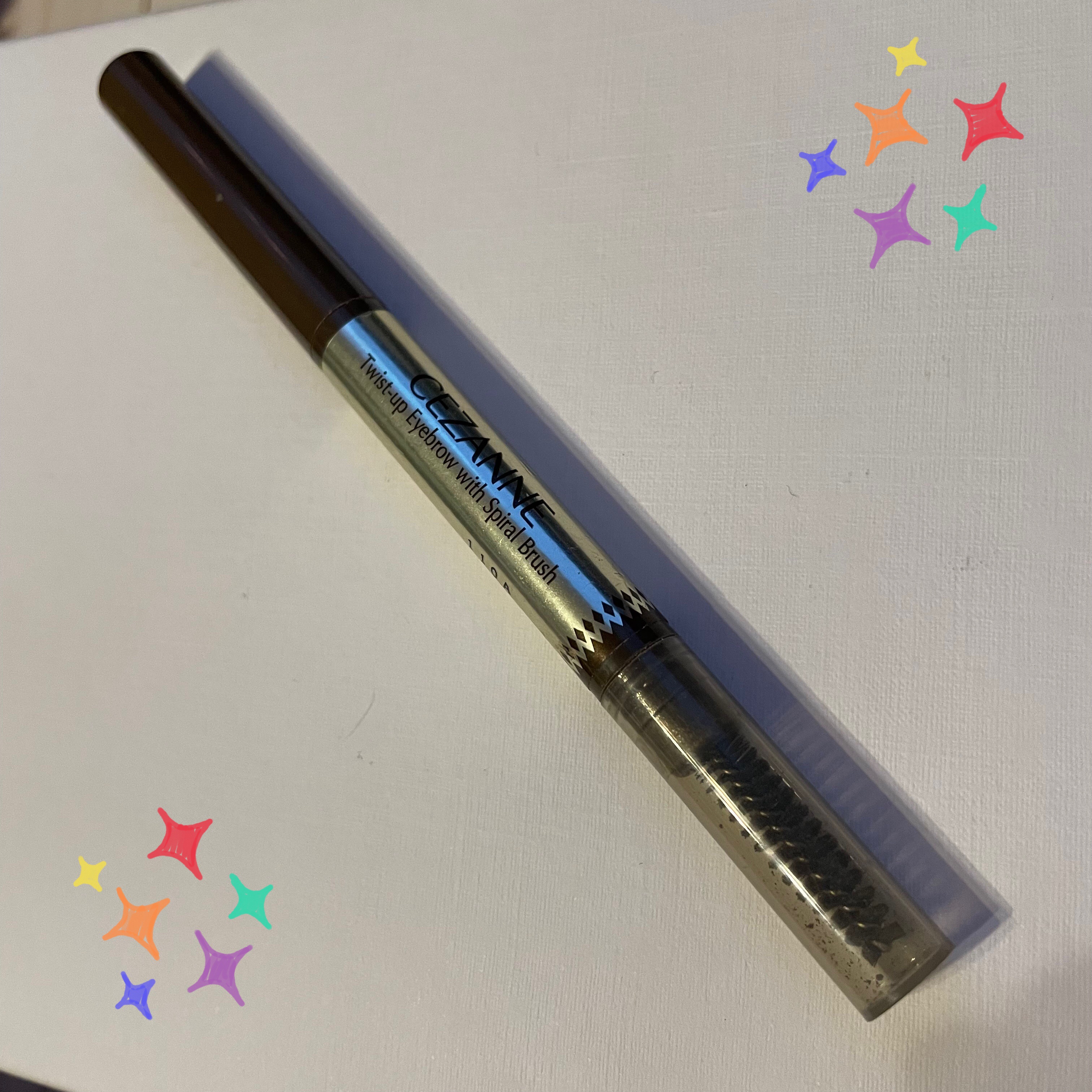 ブラシ付きアイブロウ繰り出し/CEZANNE/アイブロウペンシルを使ったクチコミ（1枚目）