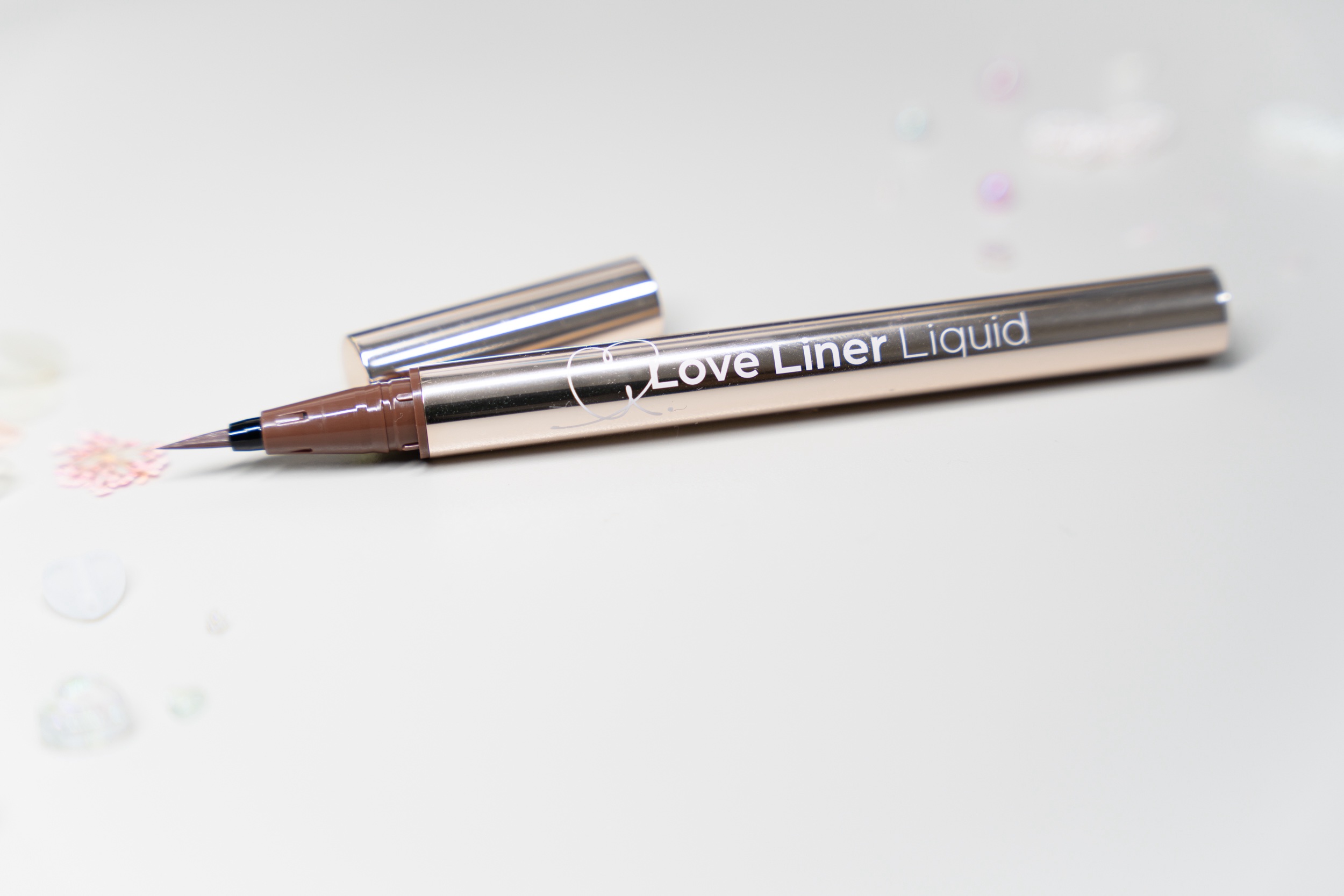 リキッドアイライナーR5 ミルクブラウン/ラブ・ライナー/リキッドアイライナーを使ったクチコミ（2枚目）