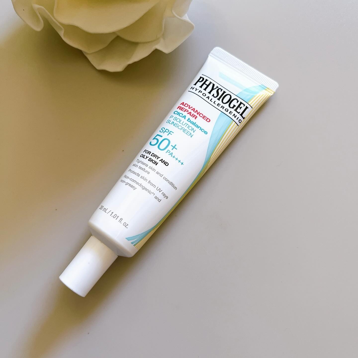 アドバンスドリペア　シカ　バランス　Ｐソリューション　サンスクリーン/PHYSIOGEL/日焼け止めクリームを使ったクチコミ（1枚目）