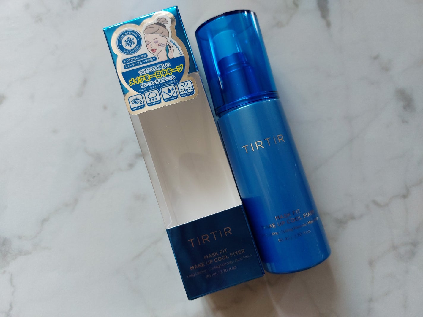 マスクフィットメイクアップ クールフィクサー/TIRTIR(ティルティル)/フィックスミストを使ったクチコミ(3枚目)
