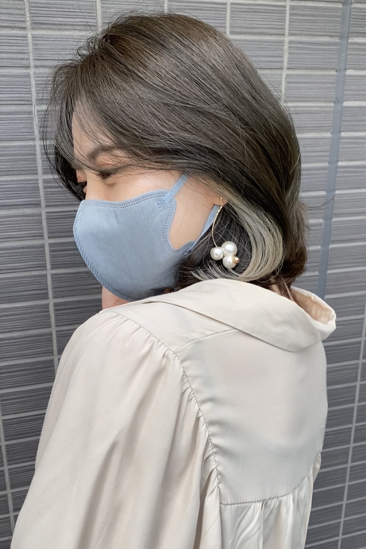 クオルシア カラーシャンプー ライラック/クオルシア/市販シャンプーを使ったクチコミ（1枚目）