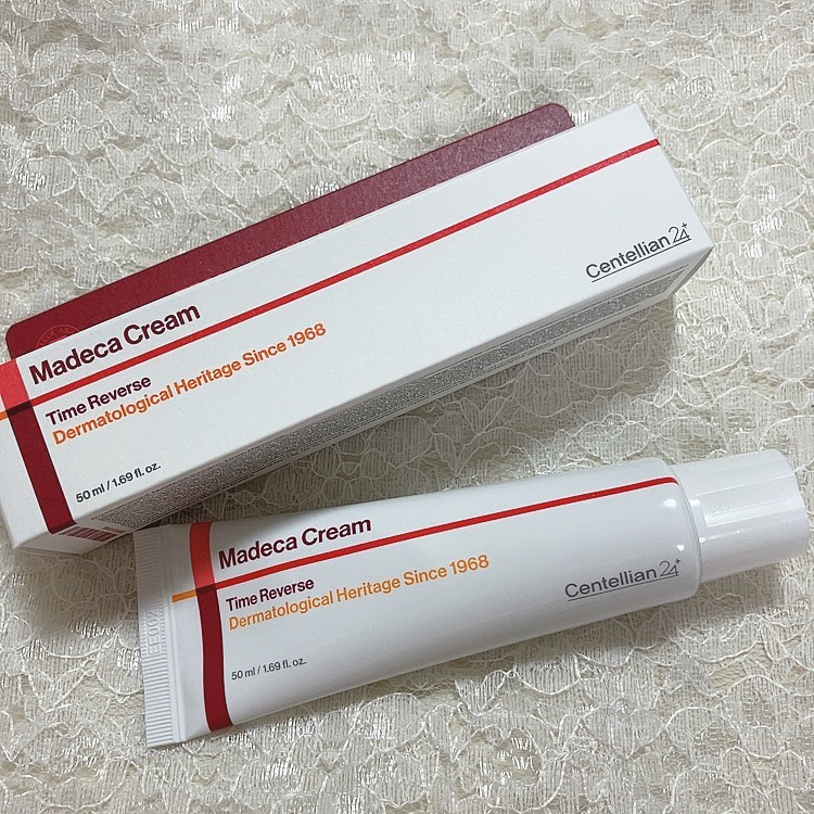 マデカクリームタイムリバース/センテリアン24/フェイスクリームを使ったクチコミ（1枚目）