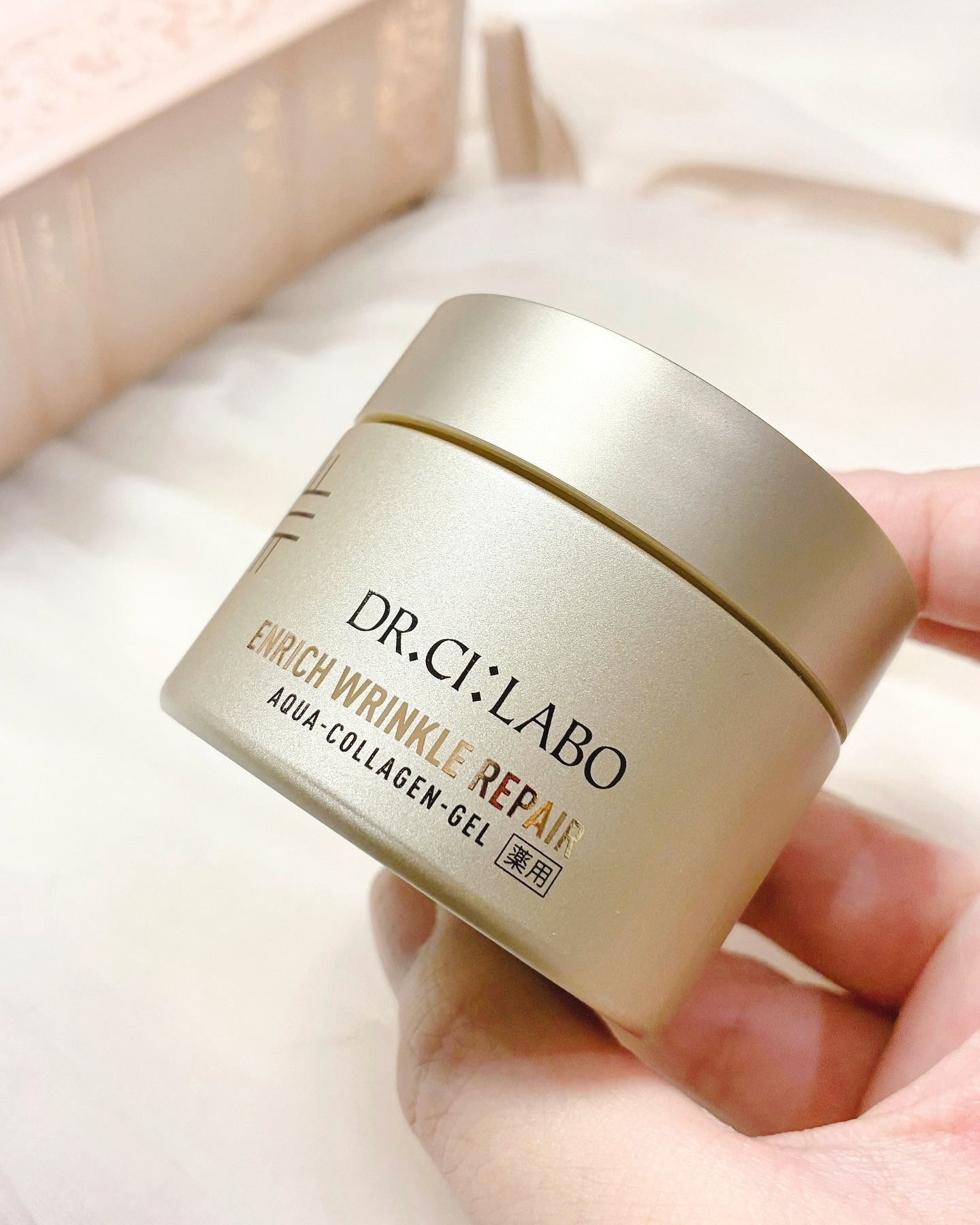 薬用アクアコラーゲンゲル エンリッチリンクルリペア/ドクターシーラボⓇ/フェイスクリームを使ったクチコミ（1枚目）