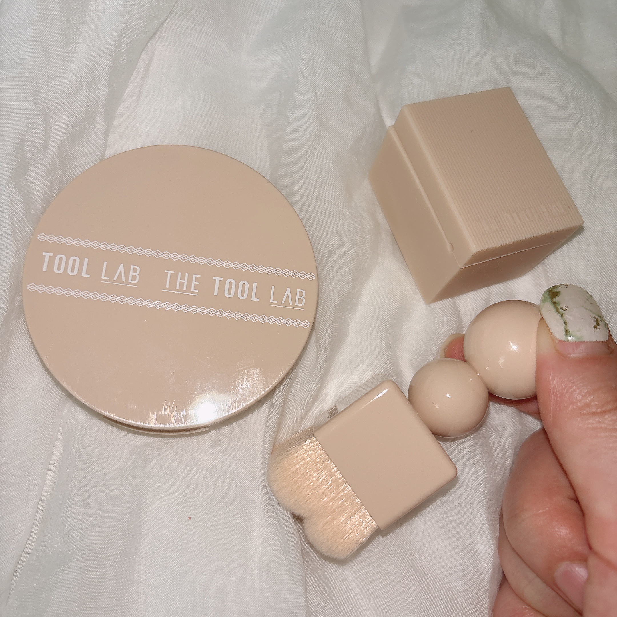 スタンプスキンフィットクッショングロウ/THE TOOL LAB/クッションファンデーションを使ったクチコミ（2枚目）