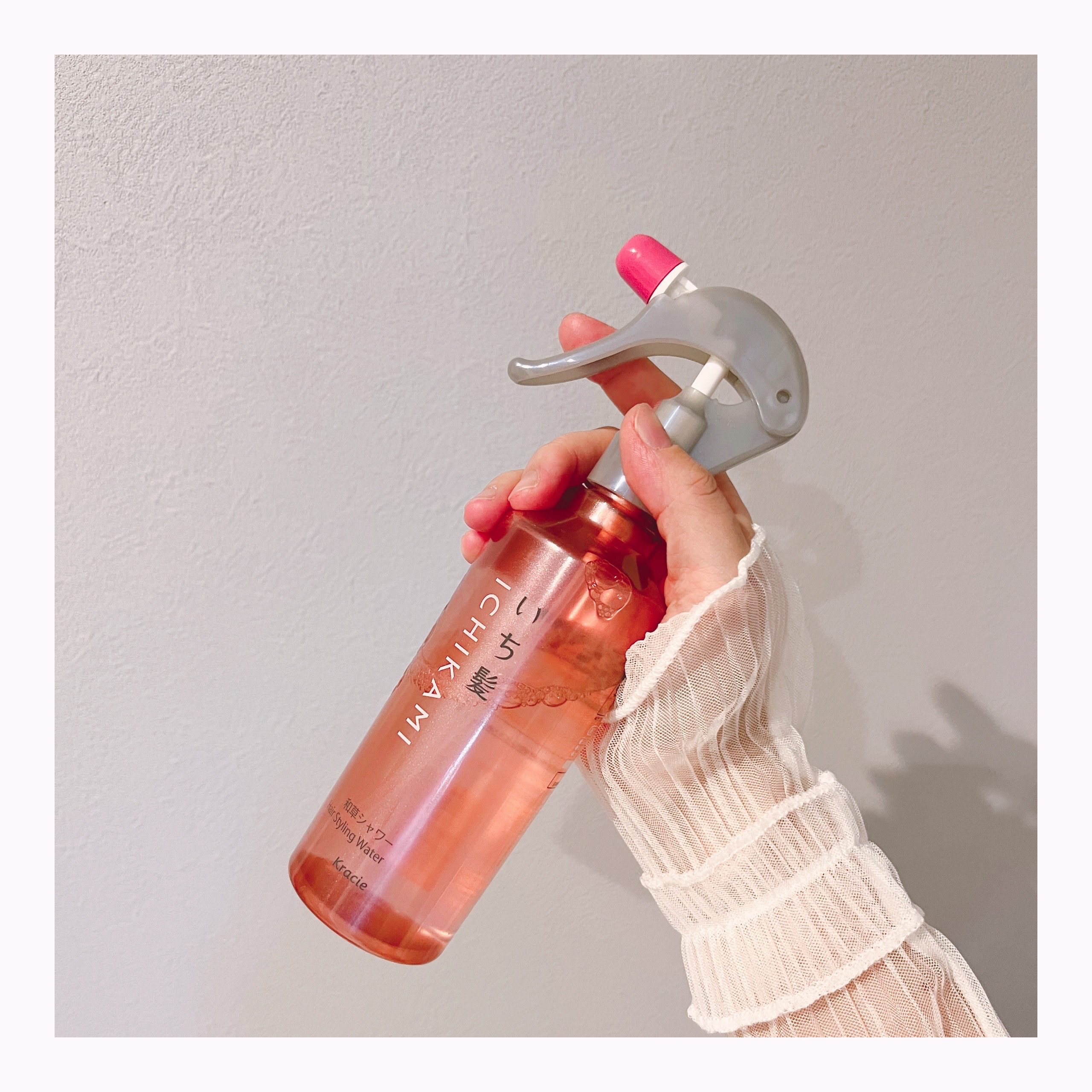 髪＆地肌うるおう寝ぐせ直し和草シャワー/いち髪/ヘアミストを使ったクチコミ（3枚目）