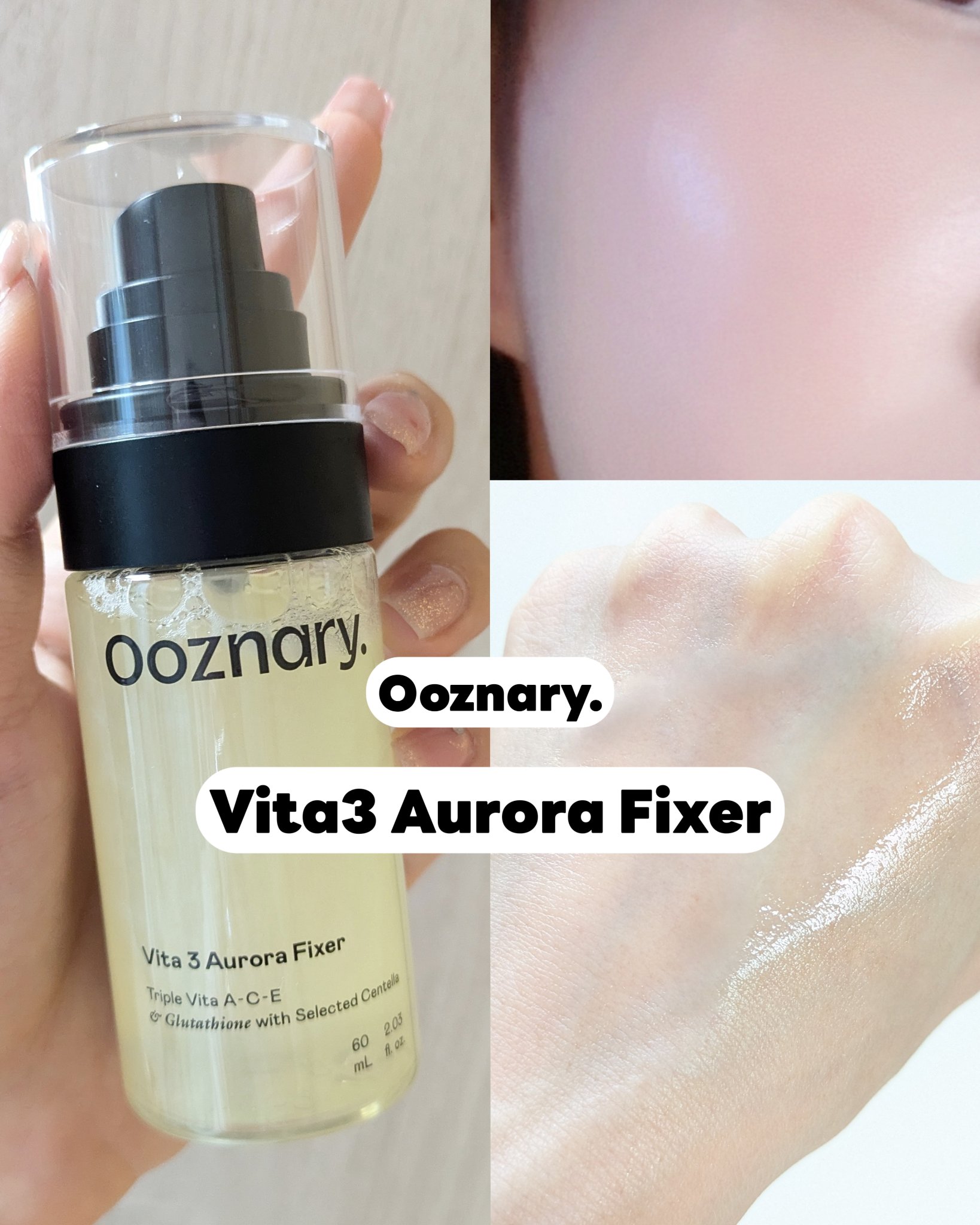 ビタ３オーロラフィクサートナー/オーズナリー/フィックスミストを使ったクチコミ（1枚目）