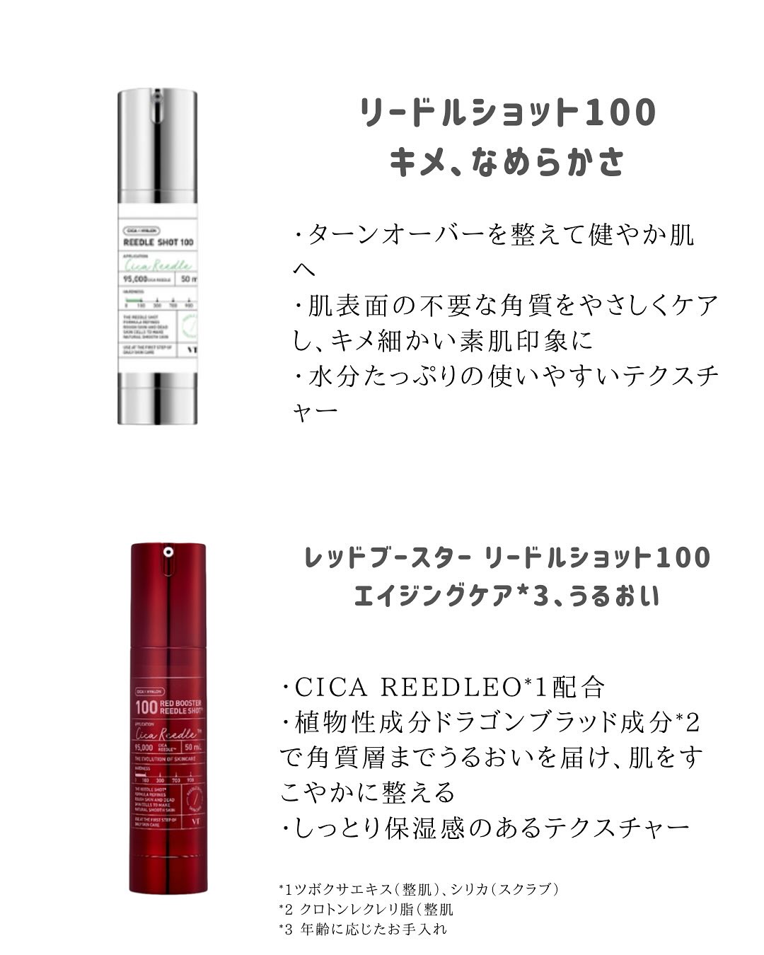 ハイドロップリードルショット100hL/VT/美容液を使ったクチコミ（2枚目）