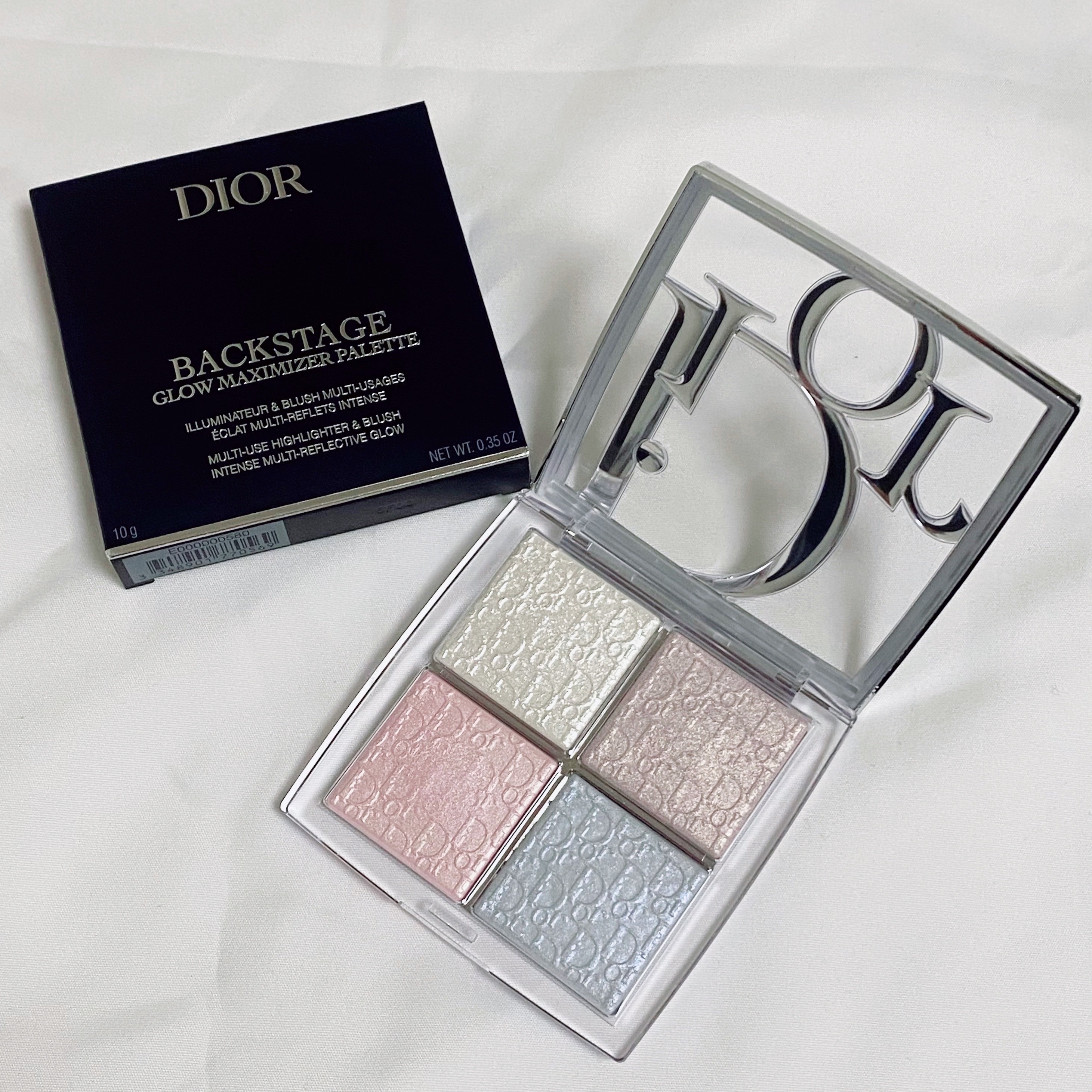バックステージ グロウ マキシマイザー パレット/Dior/ハイライトを使ったクチコミ（1枚目）