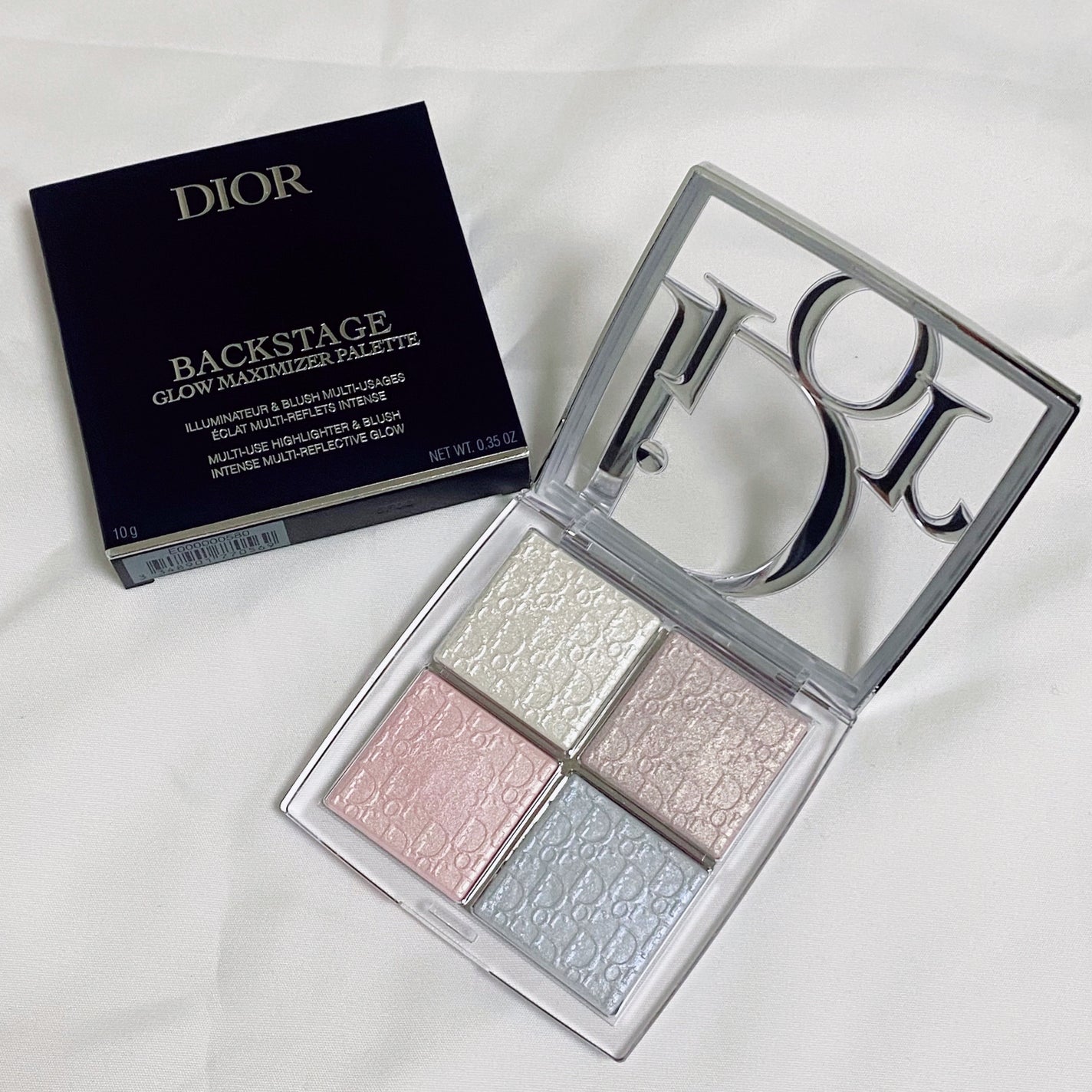 バックステージ グロウ マキシマイザー パレット/Dior/ハイライトを使ったクチコミ(1枚目)