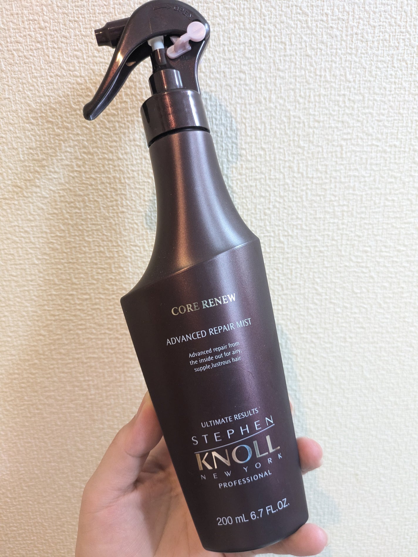 コアリニュー アドバンスト リペア ミスト/スティーブンノル プロフェッショナル/ヘアミストを使ったクチコミ(1枚目)