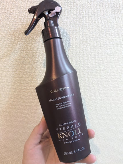 コアリニュー アドバンスト リペア ミスト/スティーブンノル プロフェッショナル/ヘアミストを使ったクチコミ(1枚目)