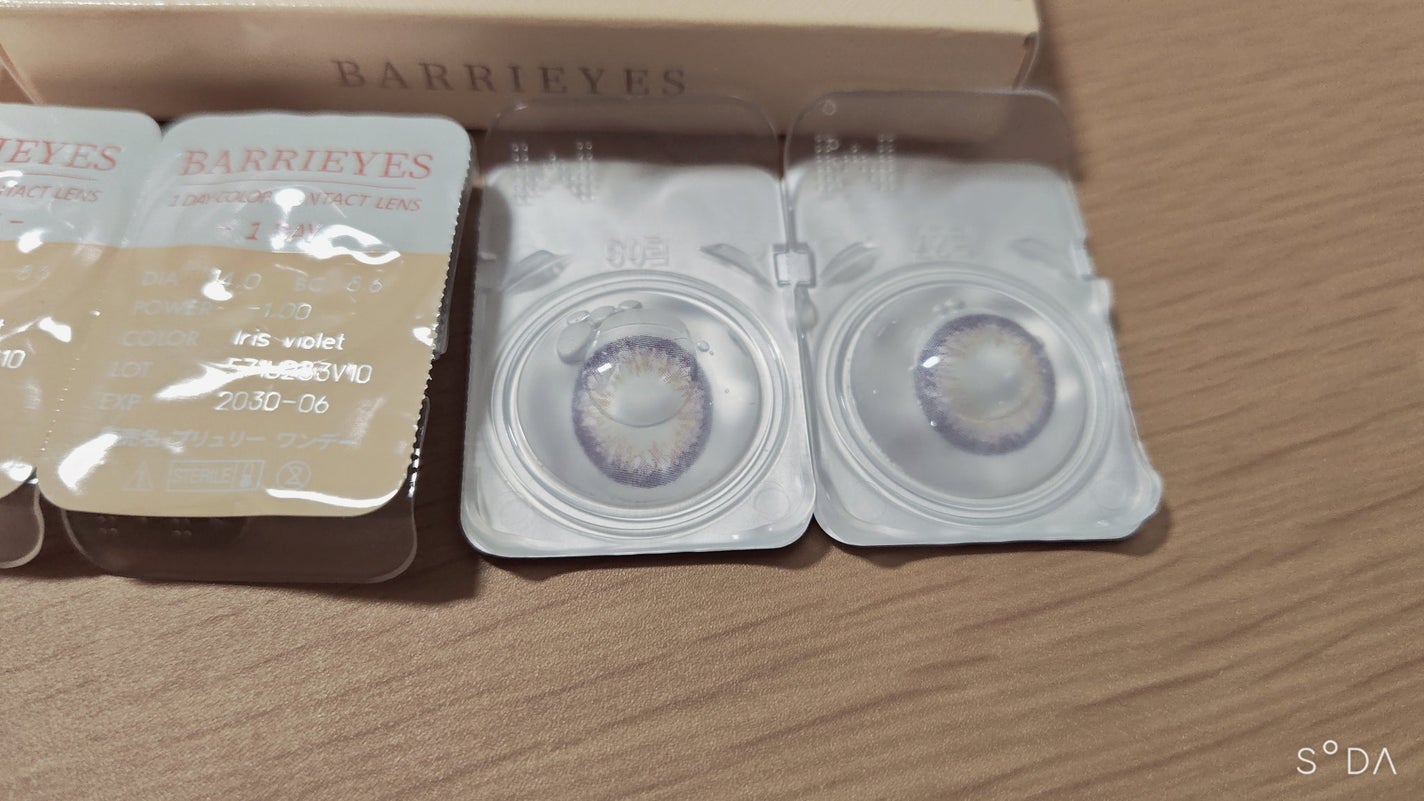 バーリーアイズ/BARRIEYES/カラーコンタクトレンズを使ったクチコミ(2枚目)