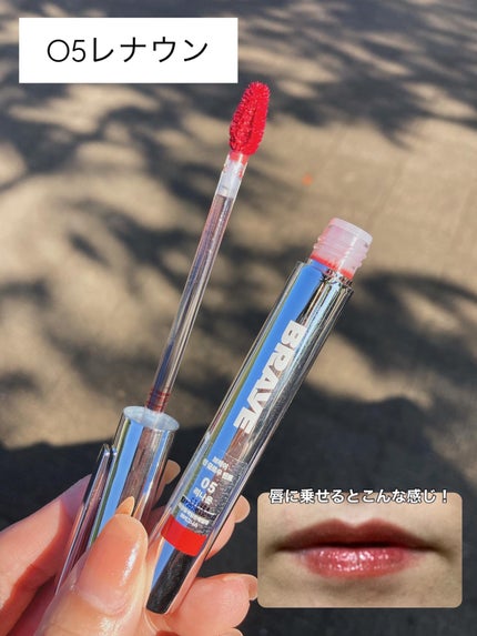 THIN GLOW TINT/BRAYE/口紅を使ったクチコミ(3枚目)