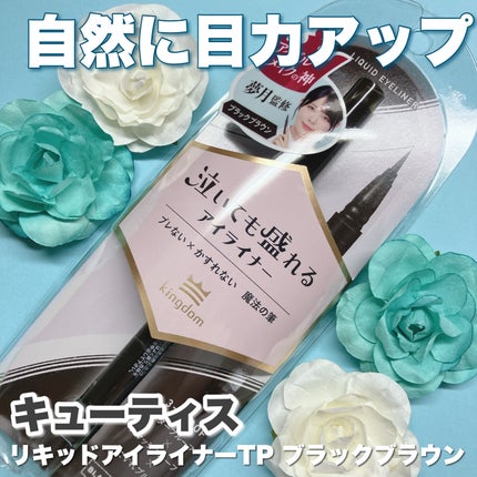 リキッドアイライナーTP/キングダム/リキッドアイライナーを使ったクチコミ(1枚目)