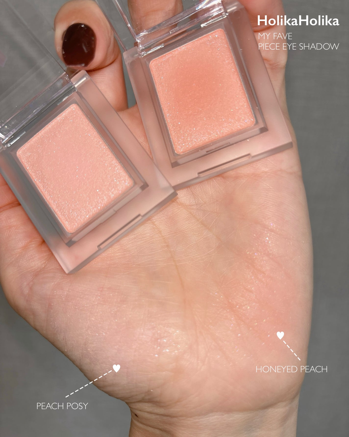 マイフェイブピースアイシャドウ/HOLIKA HOLIKA/単色アイシャドウを使ったクチコミ(1枚目)