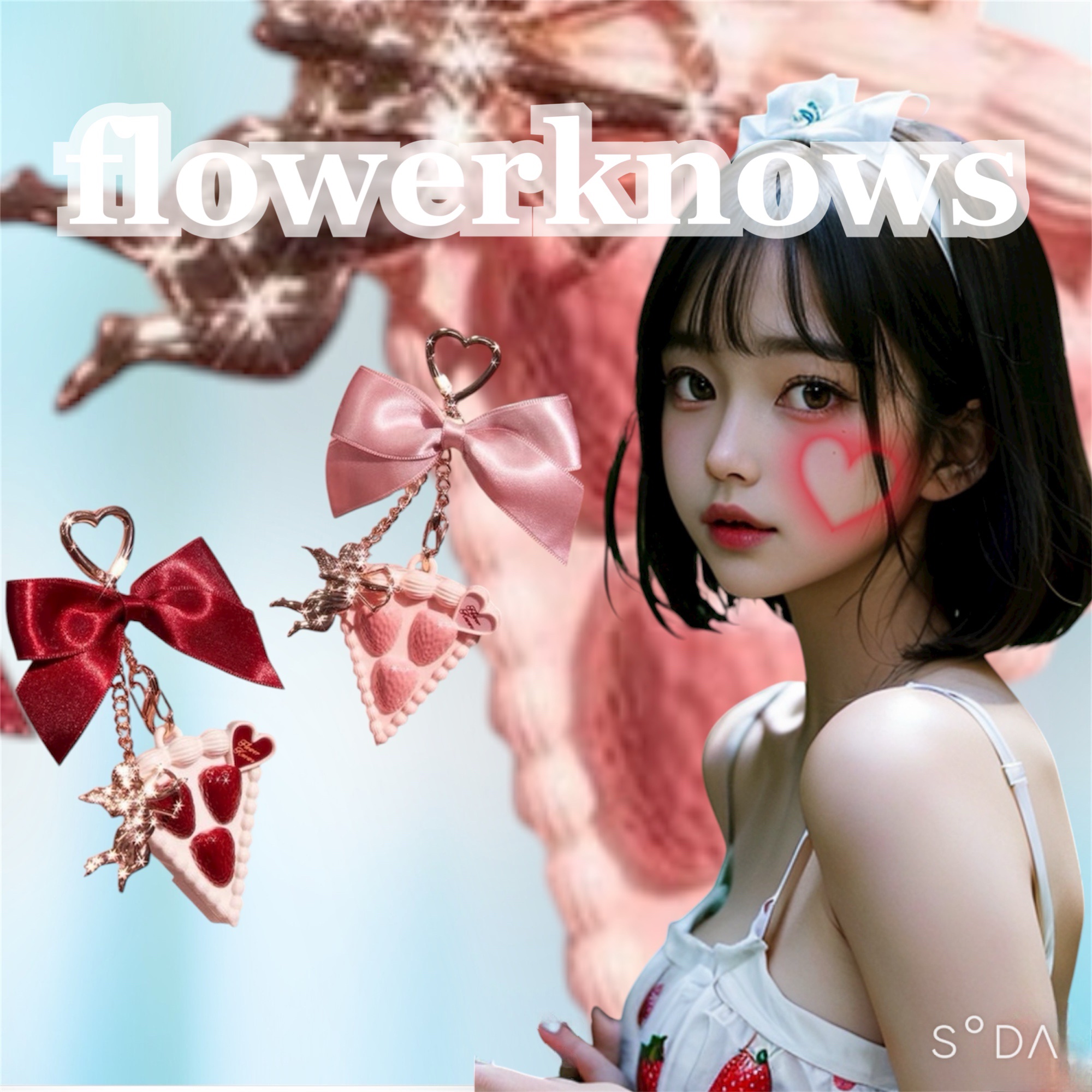 ストロベリー キューピッド コレクション ソリッド パフューム/FlowerKnows/練り香水を使ったクチコミ（1枚目）