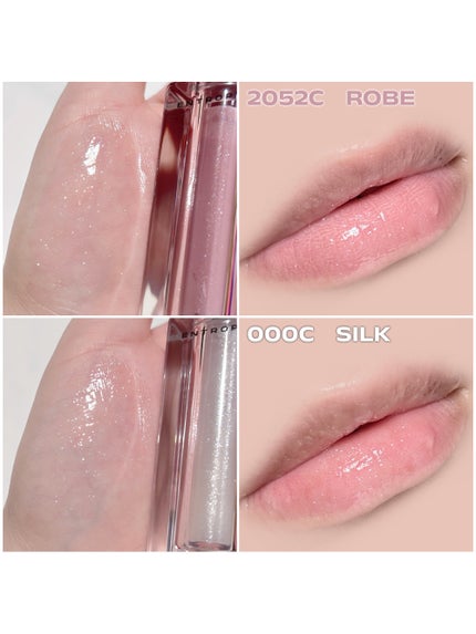 チュールグロス/ENTROPY/リップグロスを使ったクチコミ(4枚目)