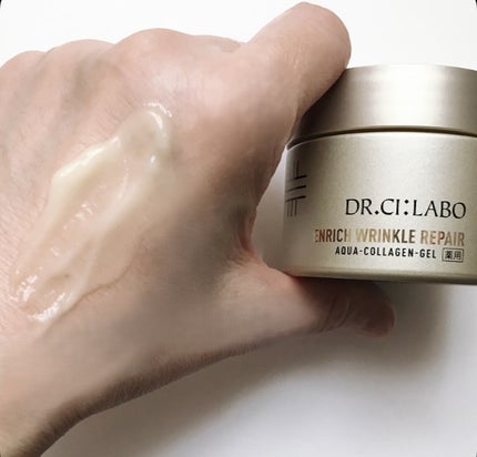 薬用アクアコラーゲンゲル エンリッチリンクルリペア/ドクターシーラボⓇ/フェイスクリームを使ったクチコミ(3枚目)