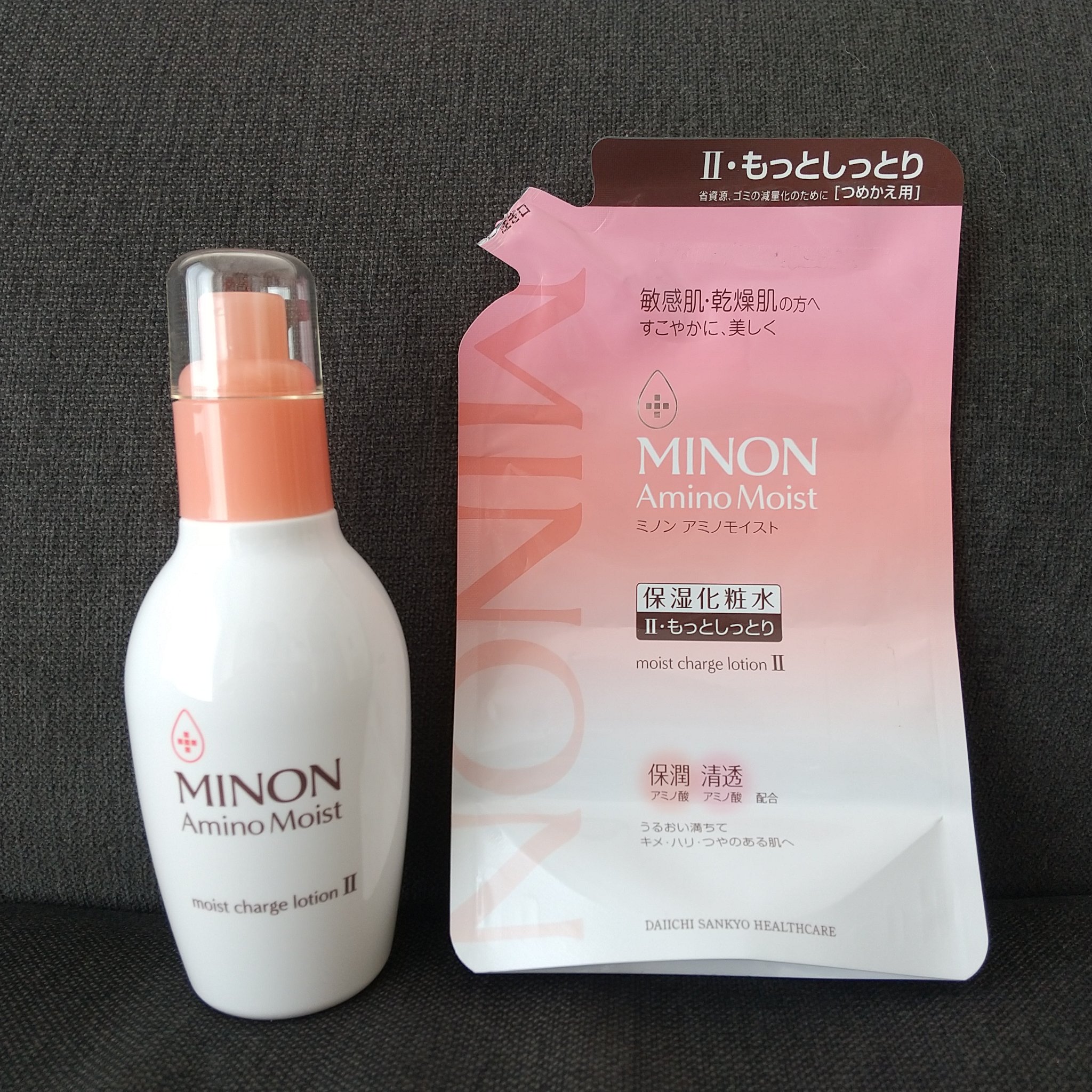 ミノン アミノモイスト モイストチャージ ローションII もっとしっとりタイプ つめかえ用 130mL/ミノン/化粧水を使ったクチコミ（1枚目）