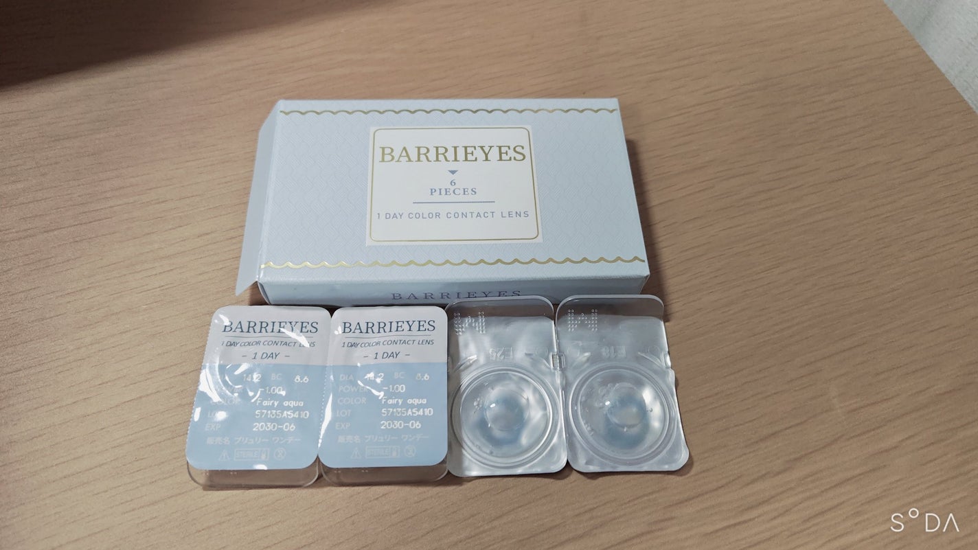 バーリーアイズ/BARRIEYES/カラーコンタクトレンズを使ったクチコミ(1枚目)