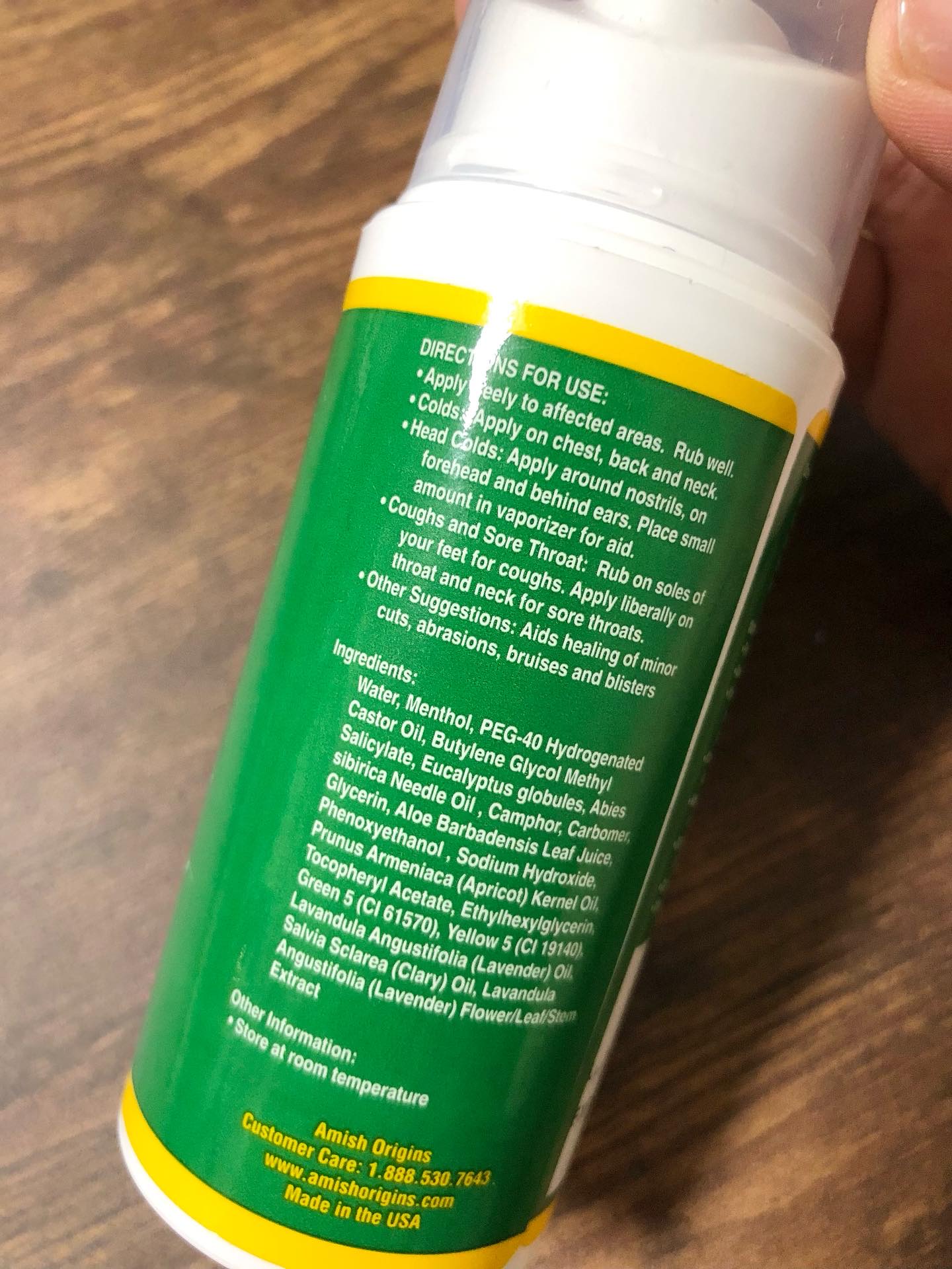 ペインリリーフアロエ/Amish Origins/ボディグッズを使ったクチコミ（2枚目）