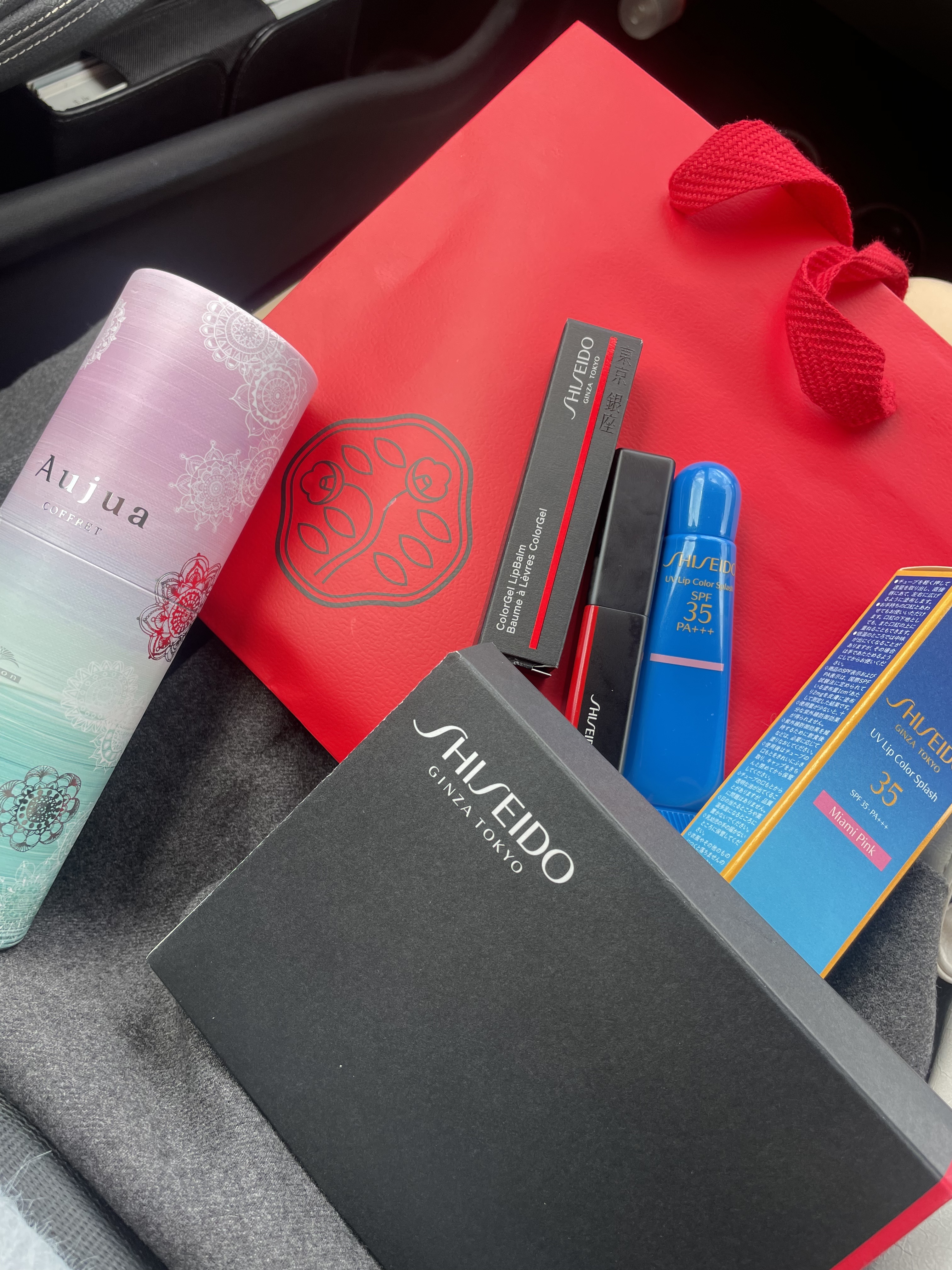 カラージェル リップバーム 108 Lotus/SHISEIDO/口紅を使ったクチコミ（1枚目）