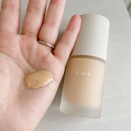 RMK リクイドファンデーション フローレスカバレッジ プラス/RMK/リキッドファンデーションを使ったクチコミ(2枚目)
