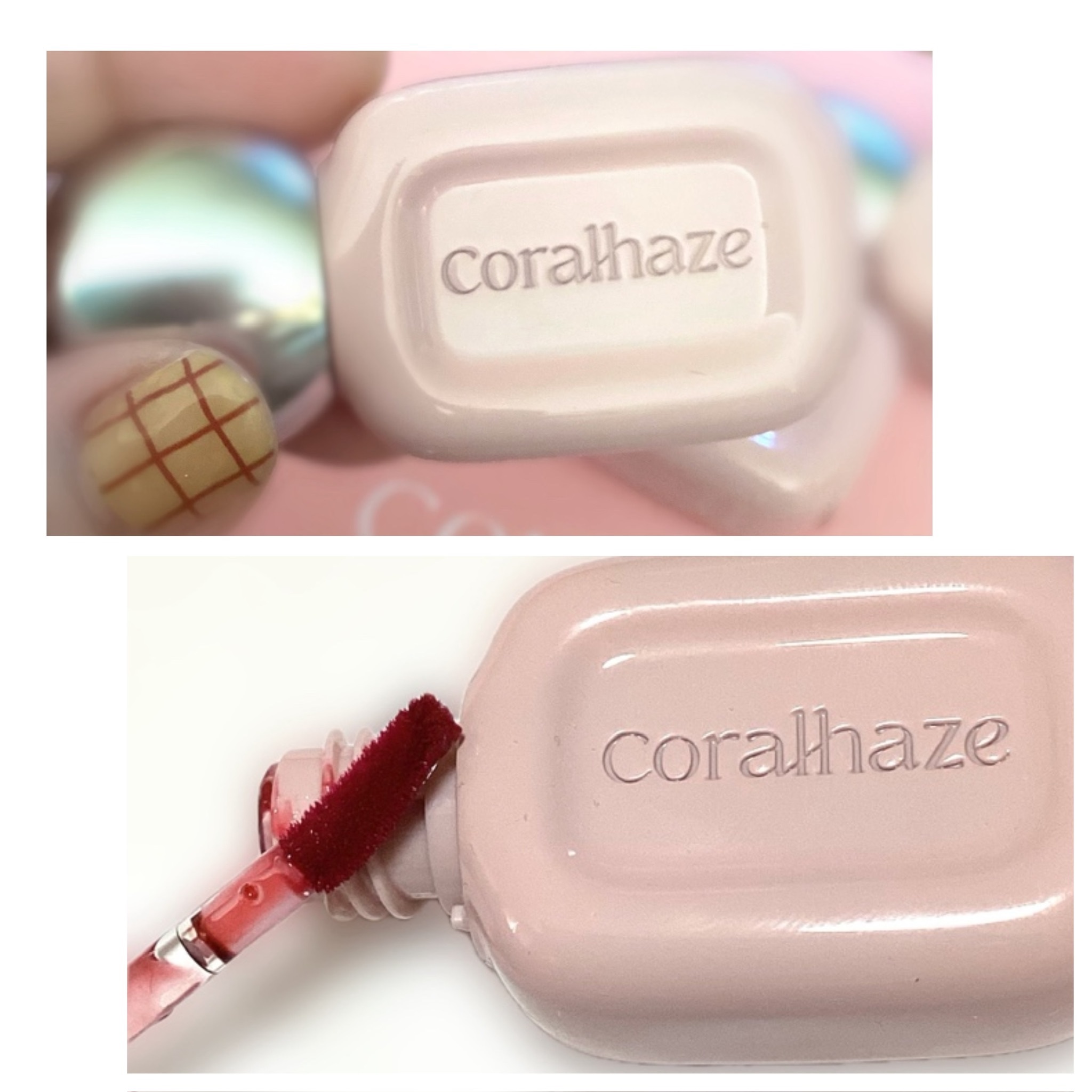 デュー ドロップ ティント/Coralhaze/リップティントを使ったクチコミ（2枚目）