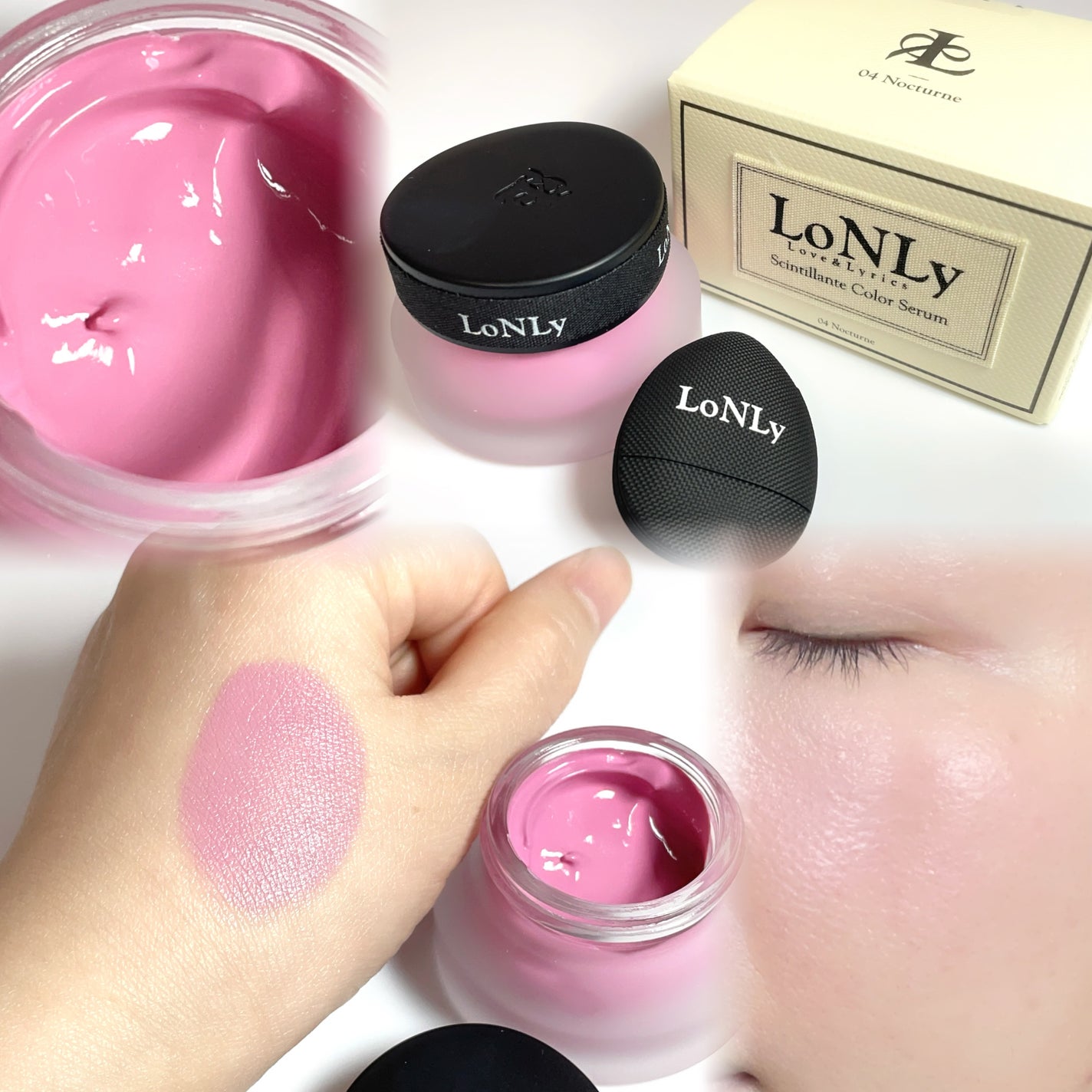 LoNLy シンティランテカラーセラム/LoNLy /リキッドチークを使ったクチコミ(4枚目)