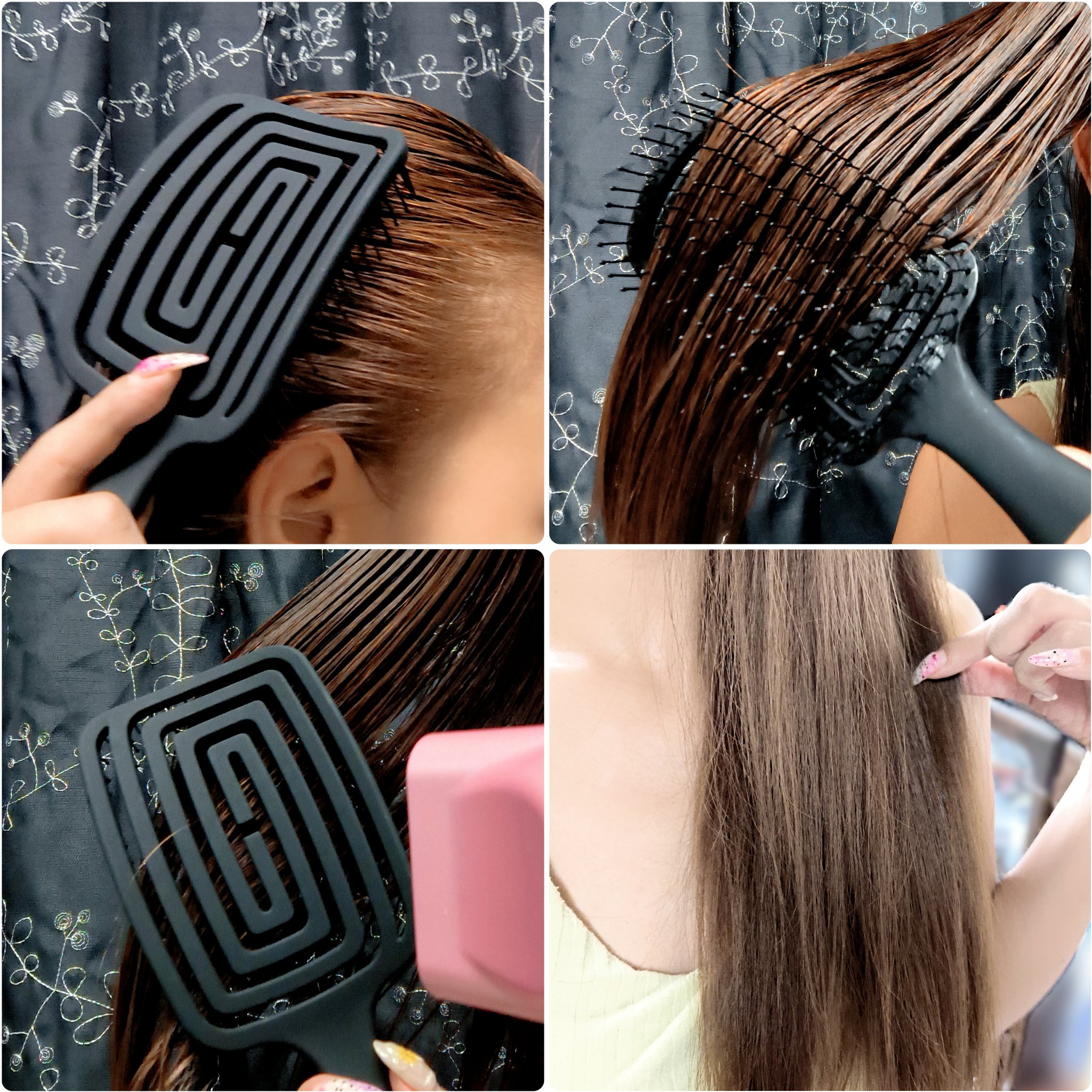 87saku ハナサク 速乾ブラシ/87saku/ヘアブラシを使ったクチコミ（3枚目）