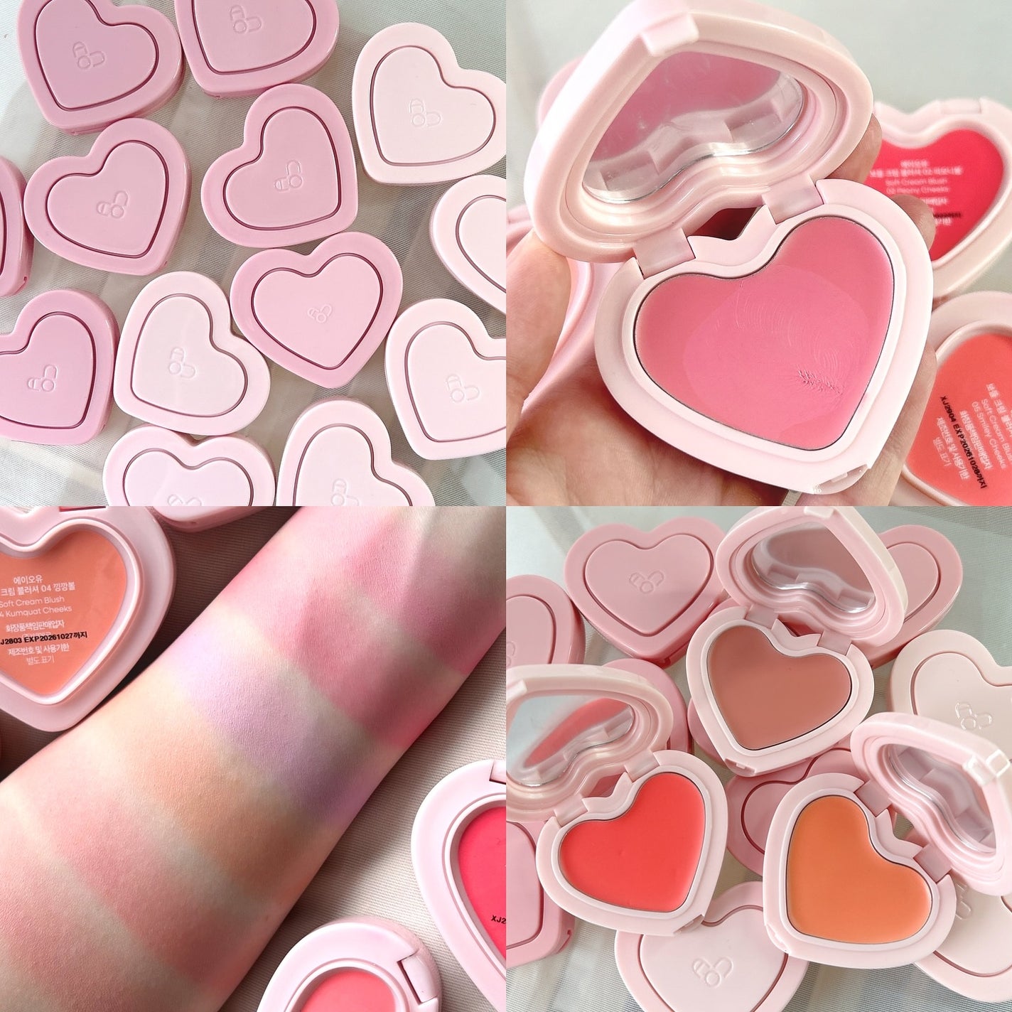 GLOWY CREAM BLUSH/AOU/ジェル・クリームチークを使ったクチコミ(8枚目)