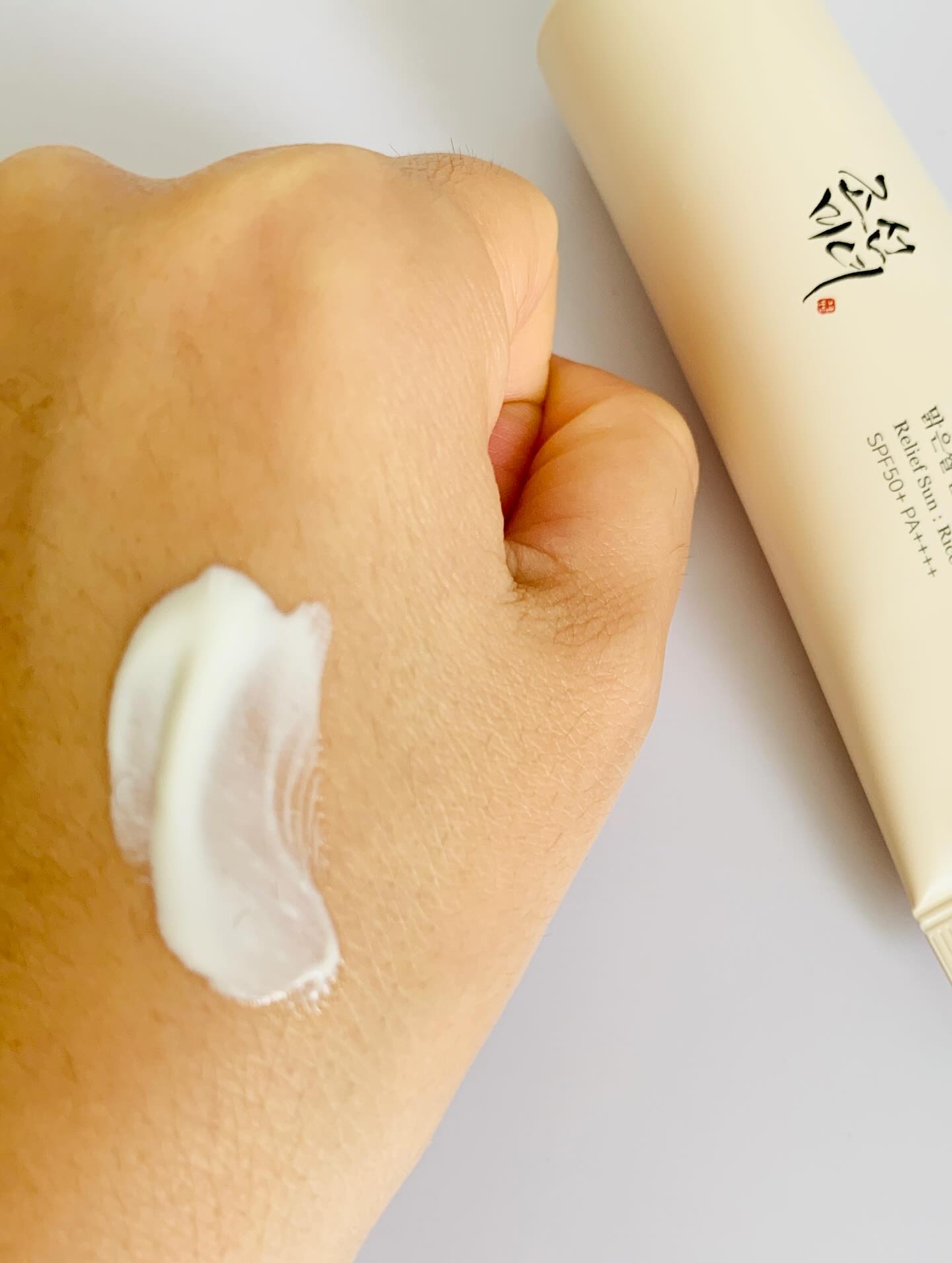 米サンクリーム/Beauty of Joseon/フェイスクリームを使ったクチコミ（3枚目）