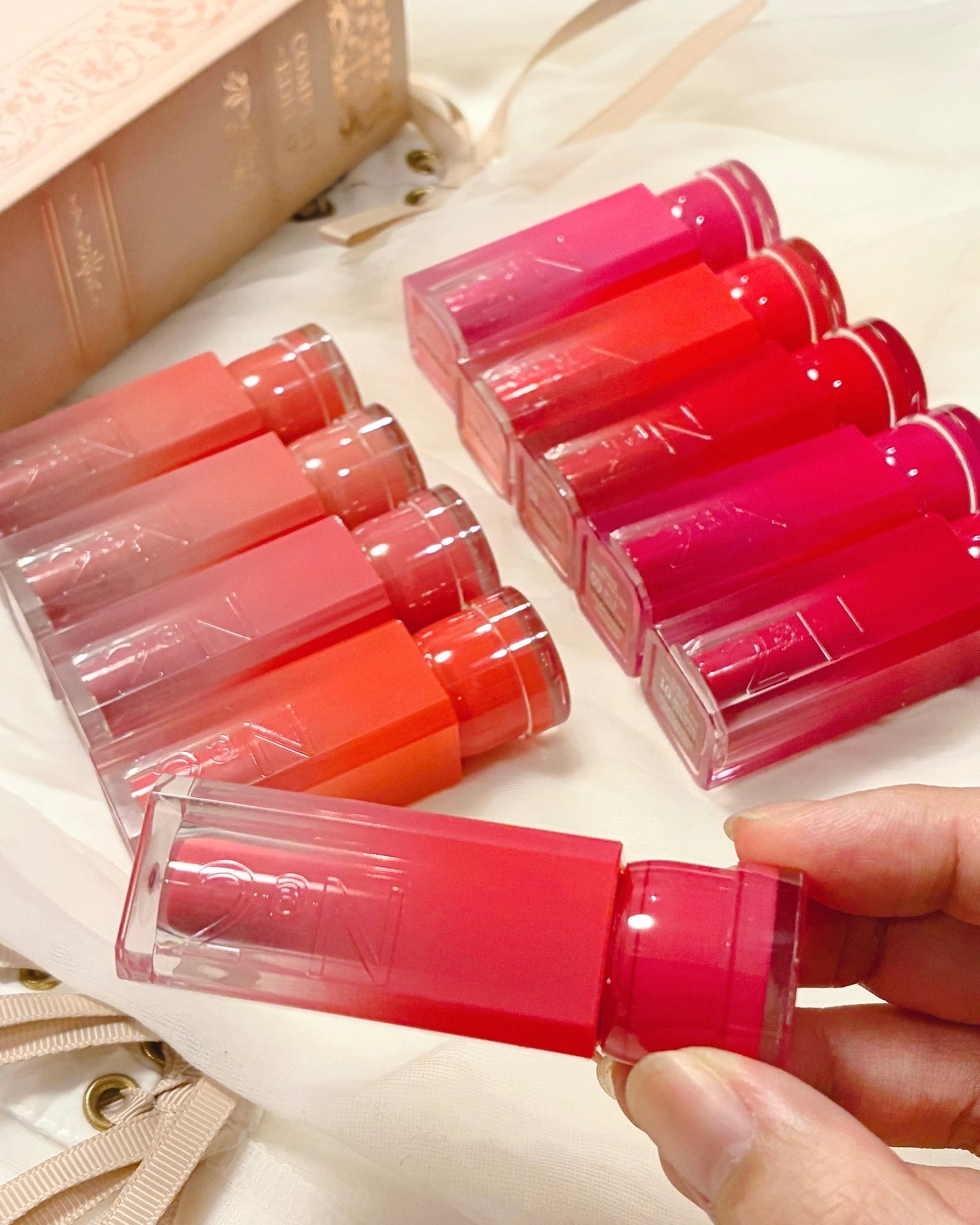 グレイズバウンシングティント/2aN/リップティントを使ったクチコミ(3枚目)