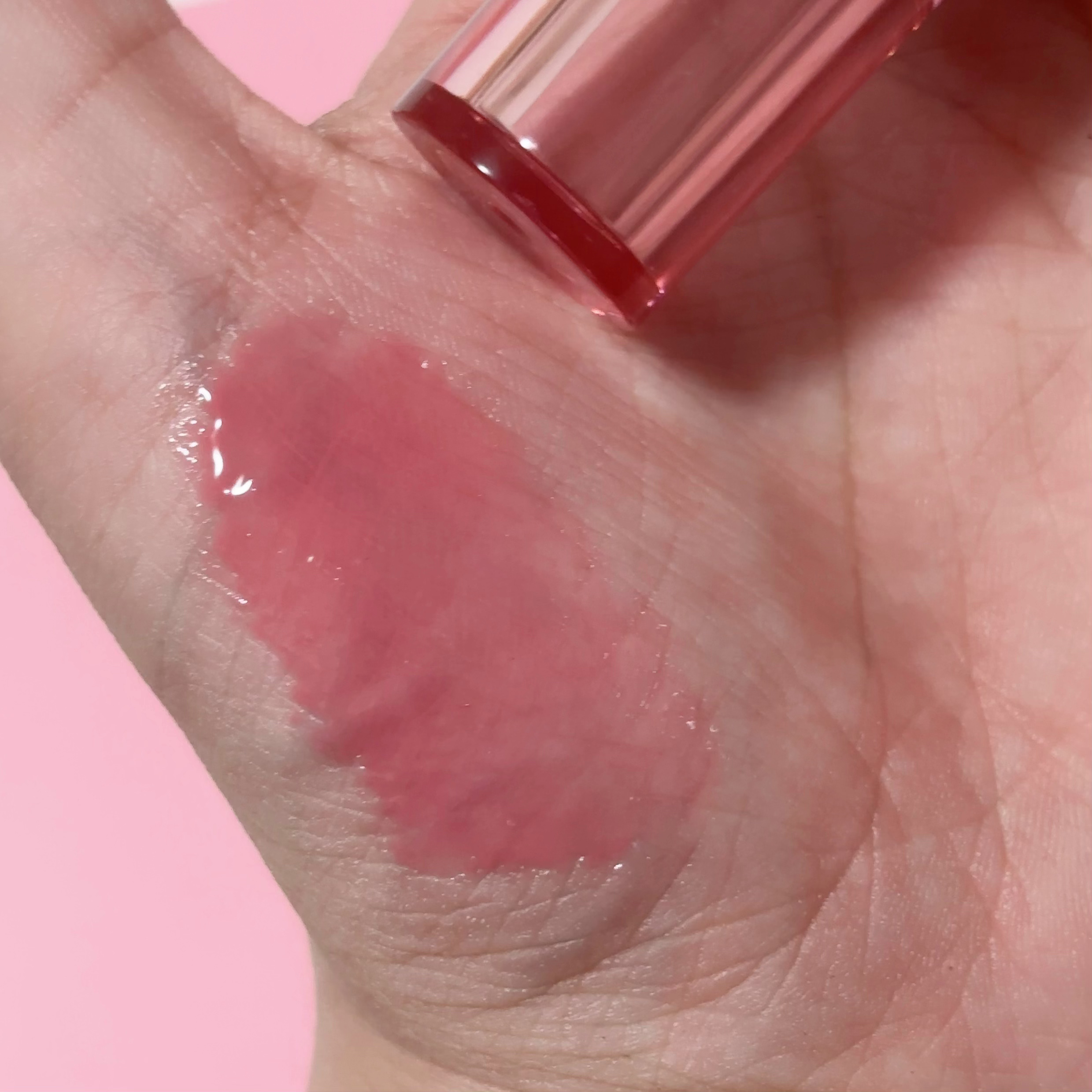 グラスティングカラーグロス/rom&nd/リップグロスを使ったクチコミ（2枚目）