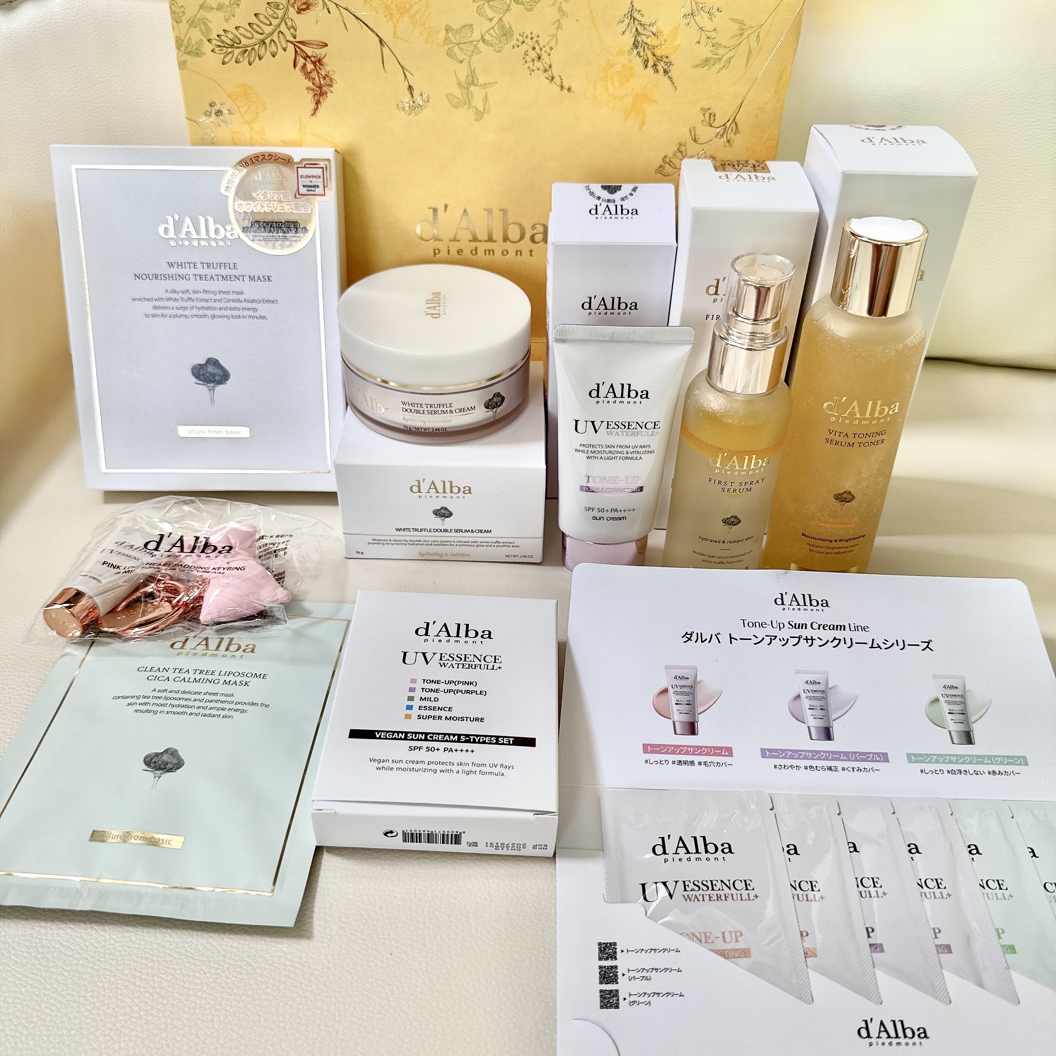 ダルバ ホワイトトリュフファーストスプレーセラム/ダルバ/ミスト状化粧水を使ったクチコミ（2枚目）