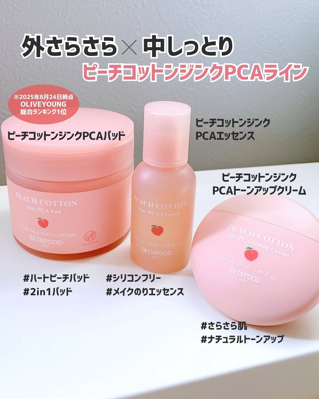 ピーチコットン ジンクPCAエッセンス/SKINFOOD/美容液を使ったクチコミ(2枚目)