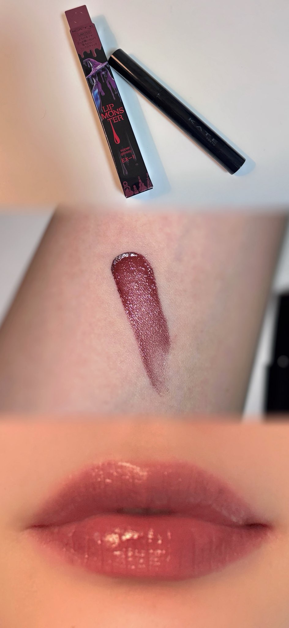 ケイト リップモンスター ツヤバース/KATE/口紅を使ったクチコミ（1枚目）