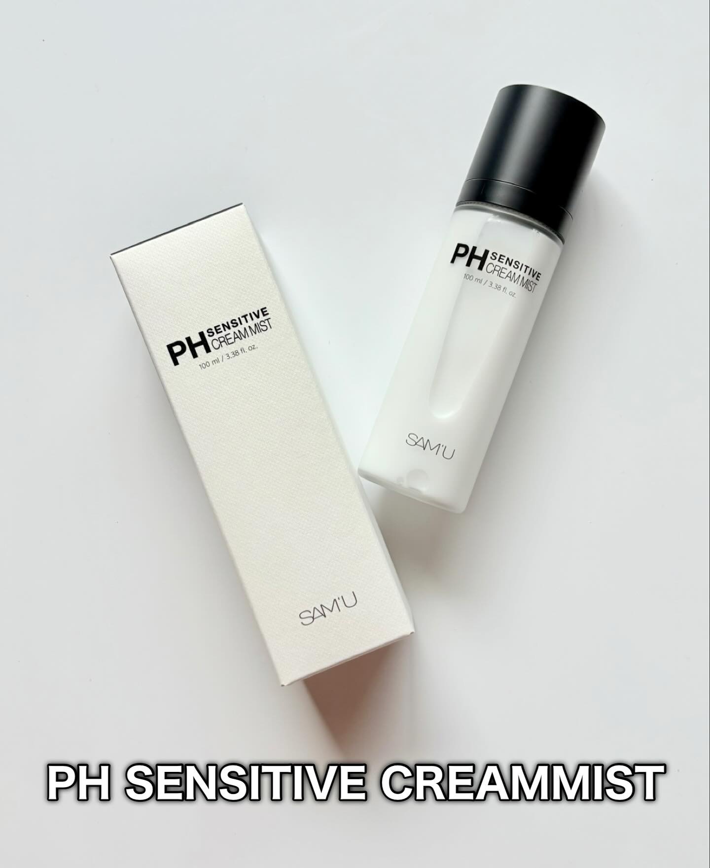 PHセンシティブクリームミスト/SAM'U/ミスト状化粧水を使ったクチコミ（2枚目）