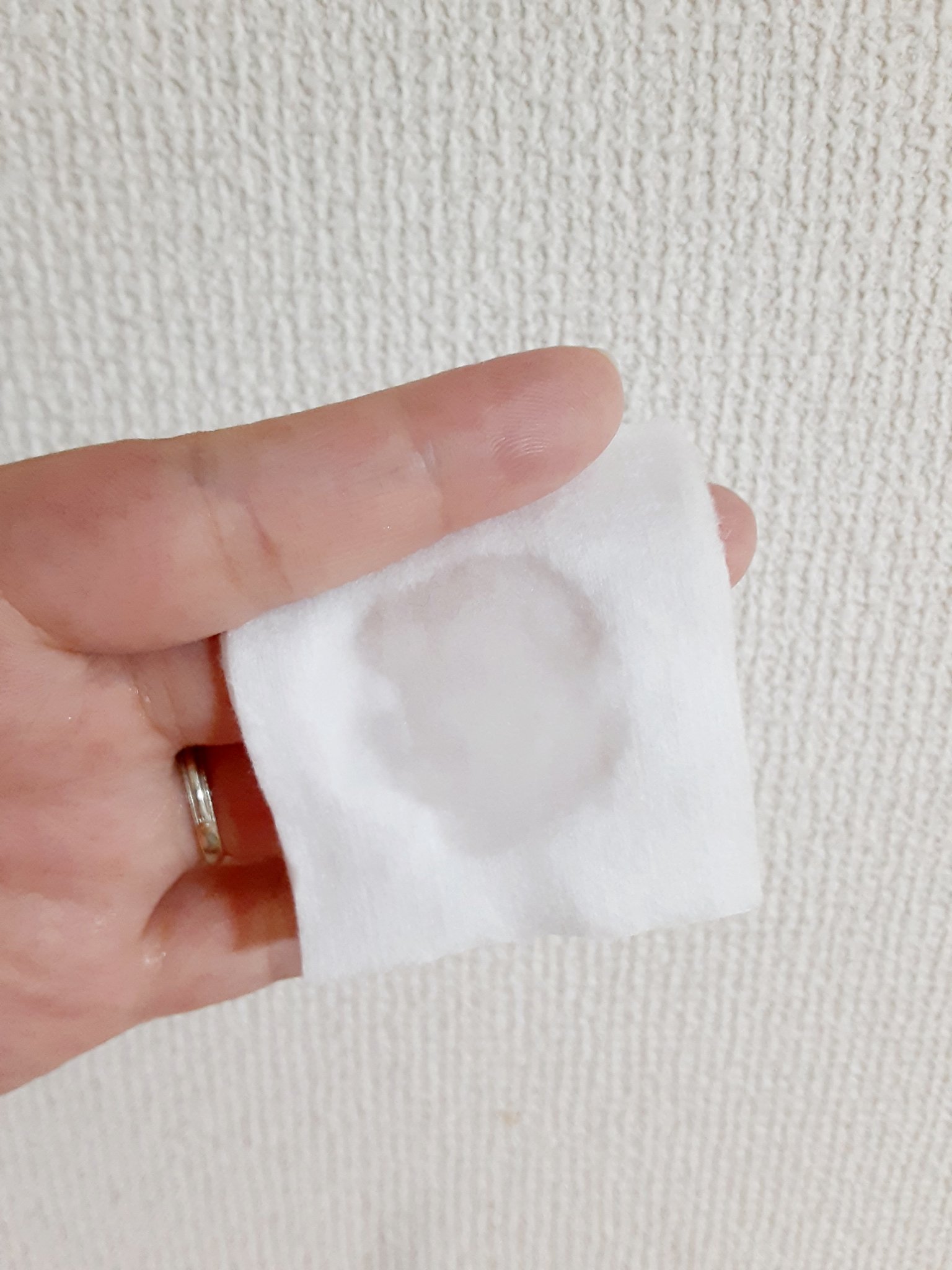 ふきとり化粧水 本品/ちふれ/拭き取り化粧水を使ったクチコミ（2枚目）