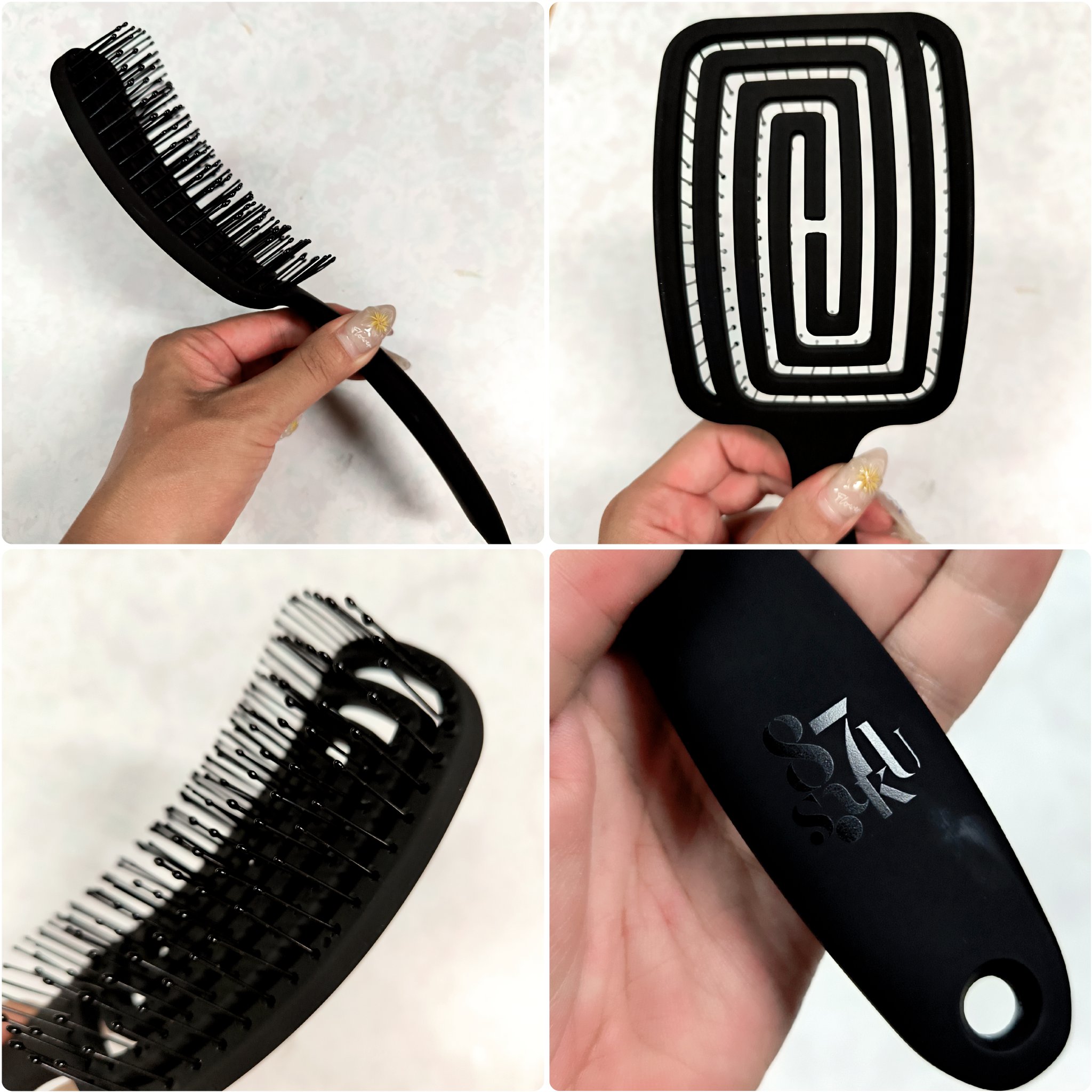 87saku ハナサク 速乾ブラシ/87saku/ヘアブラシを使ったクチコミ（2枚目）